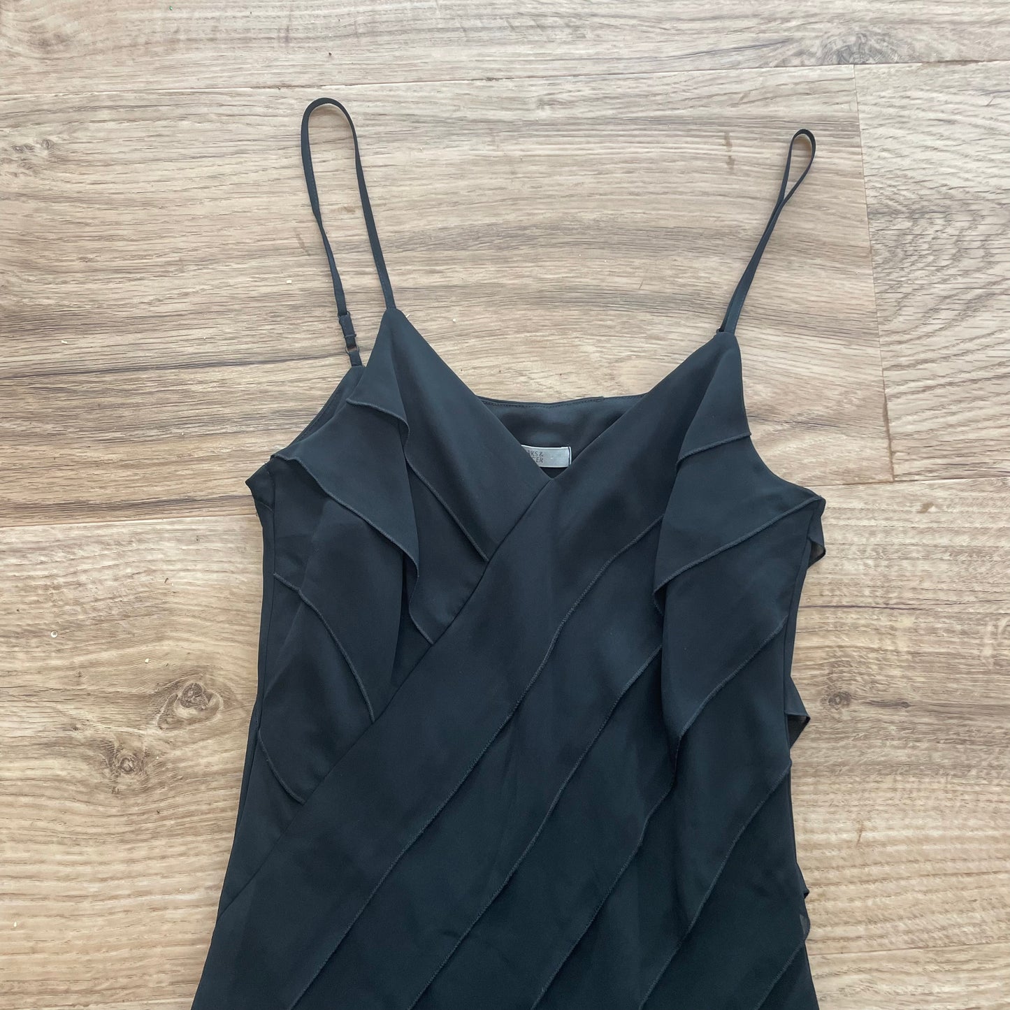 Frilled Slip Dress