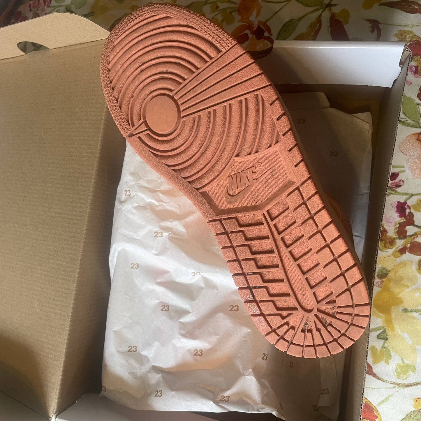 Women’s Nike Air Jordan’s Orange