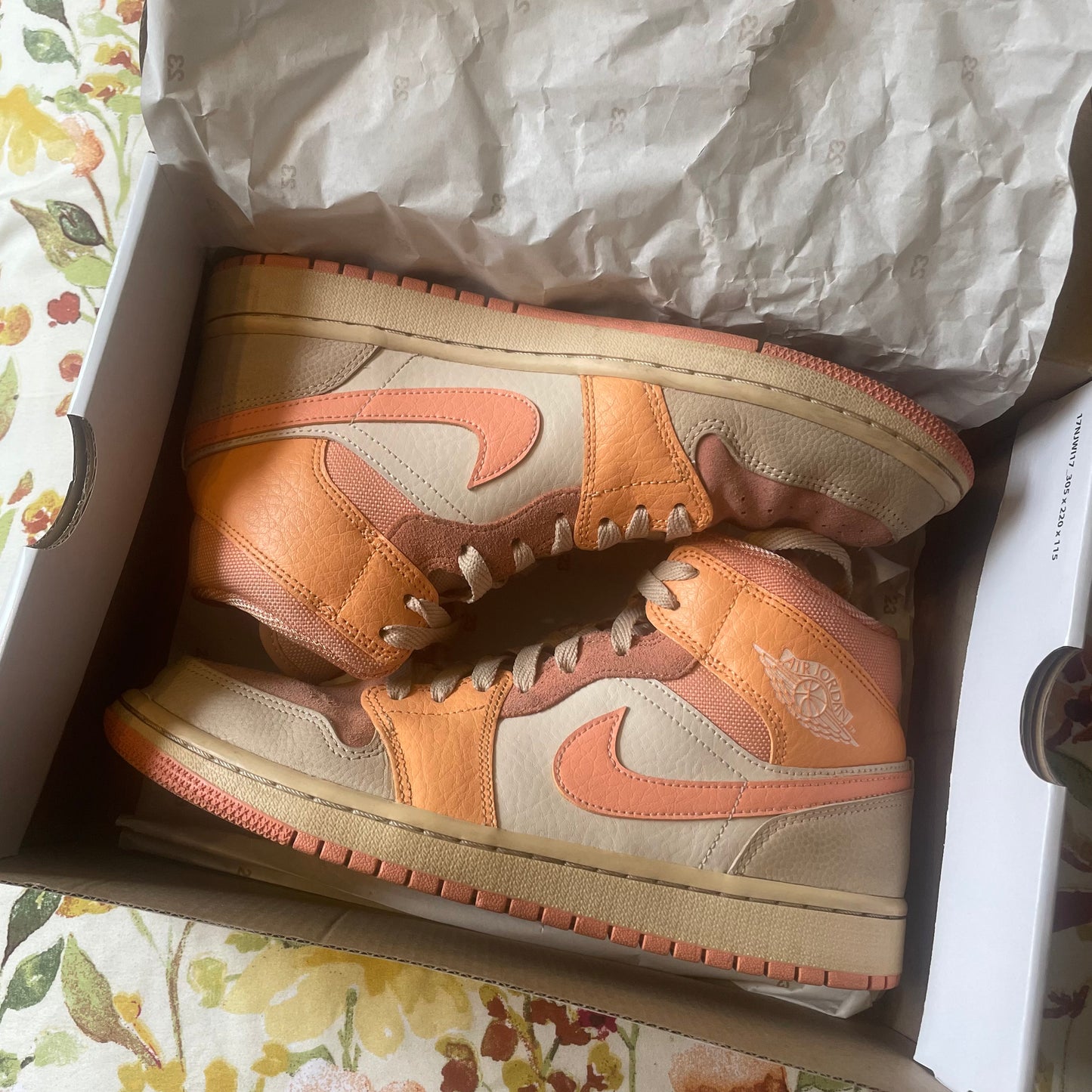 Women’s Nike Air Jordan’s Orange