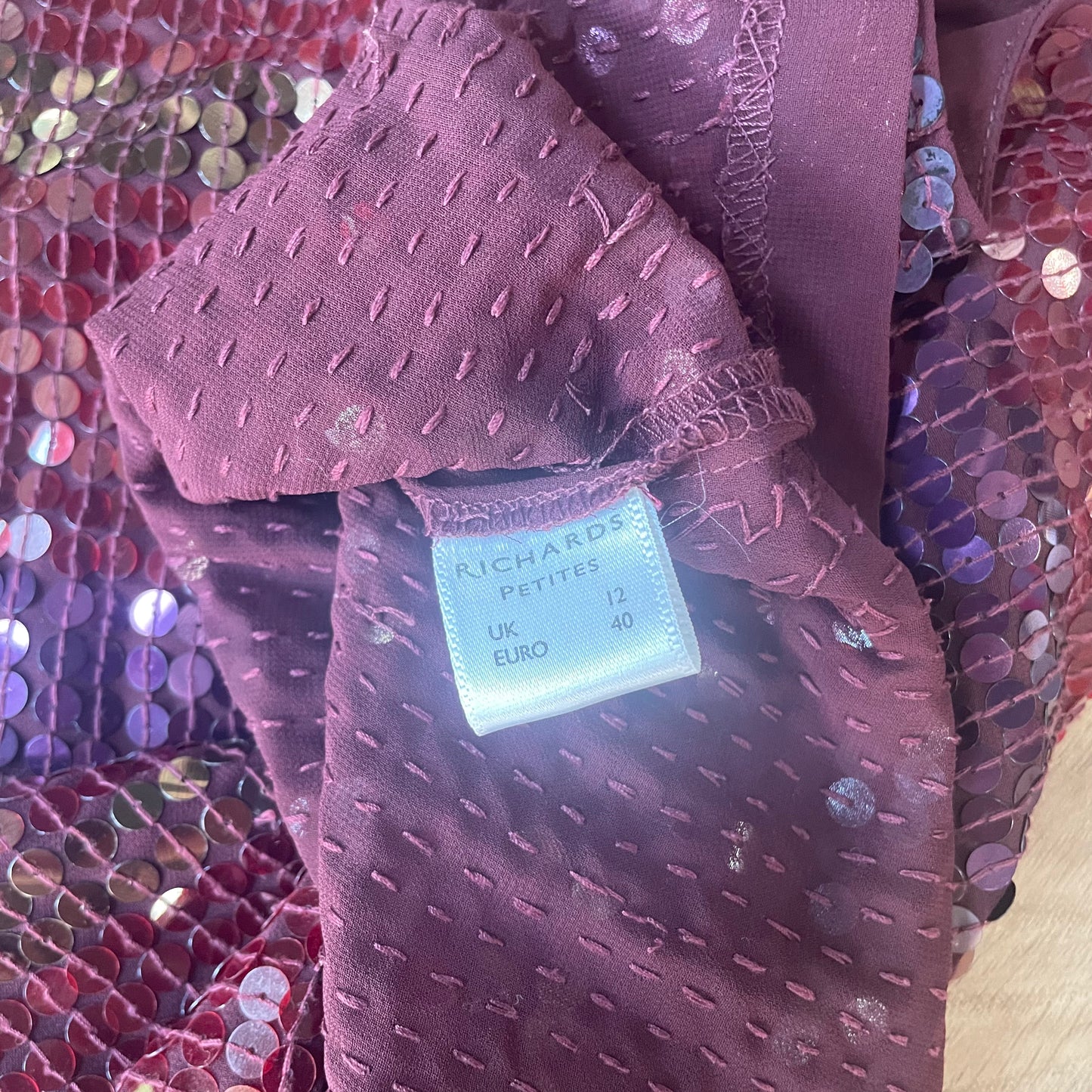 Sequin Party Top