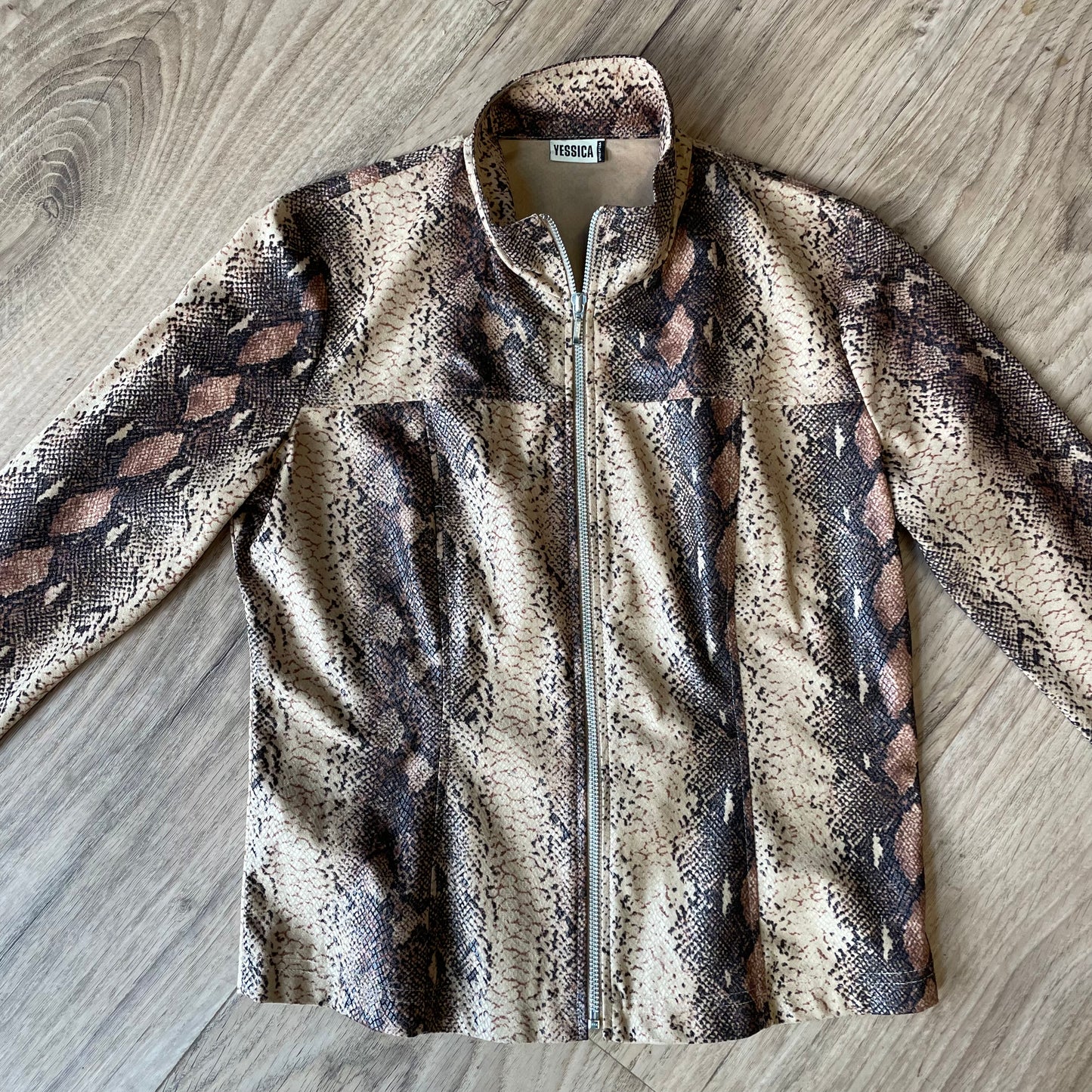 Snakeprint Jacket