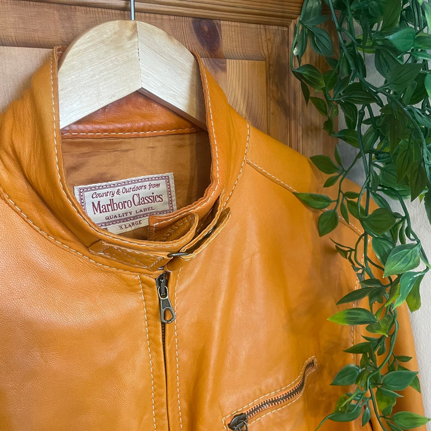 Marlboro Vintage Leather Jacket