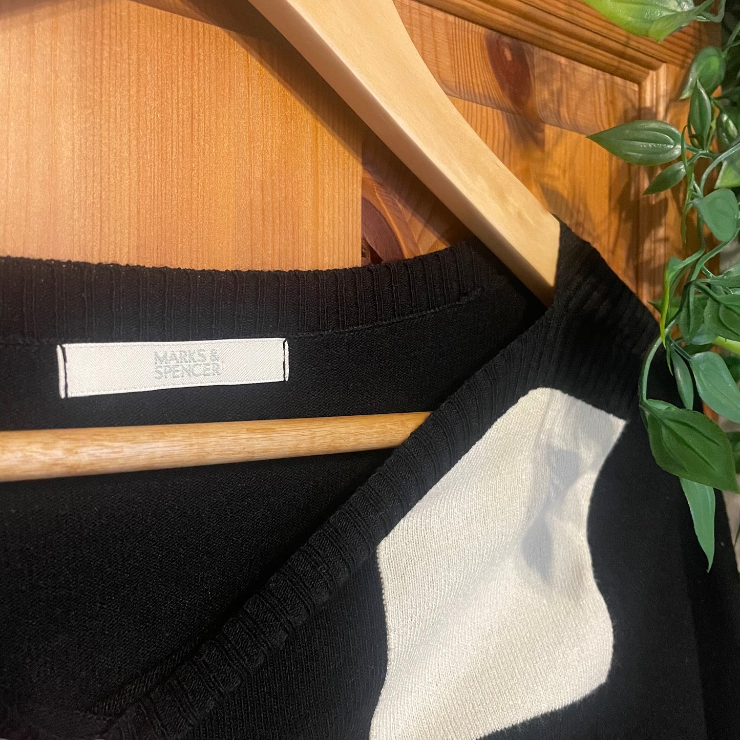 Checkboard sweater