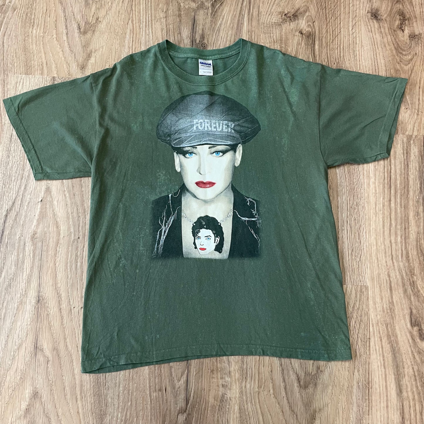Acid wash BoyGeorge T-shirt