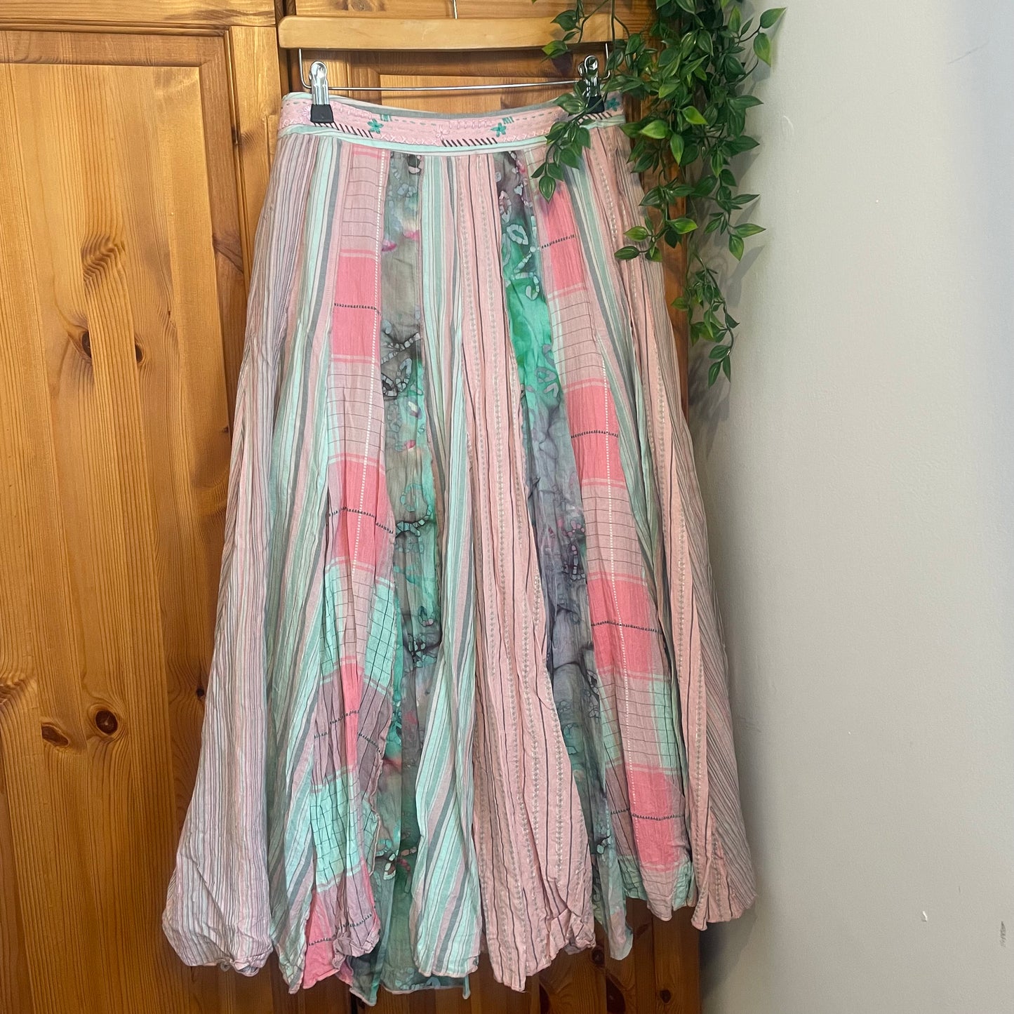 90s Bohemian style skirt