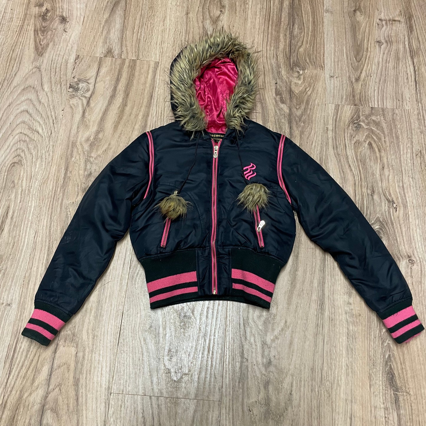 Y2K 2 in 1 Gilet Coat
