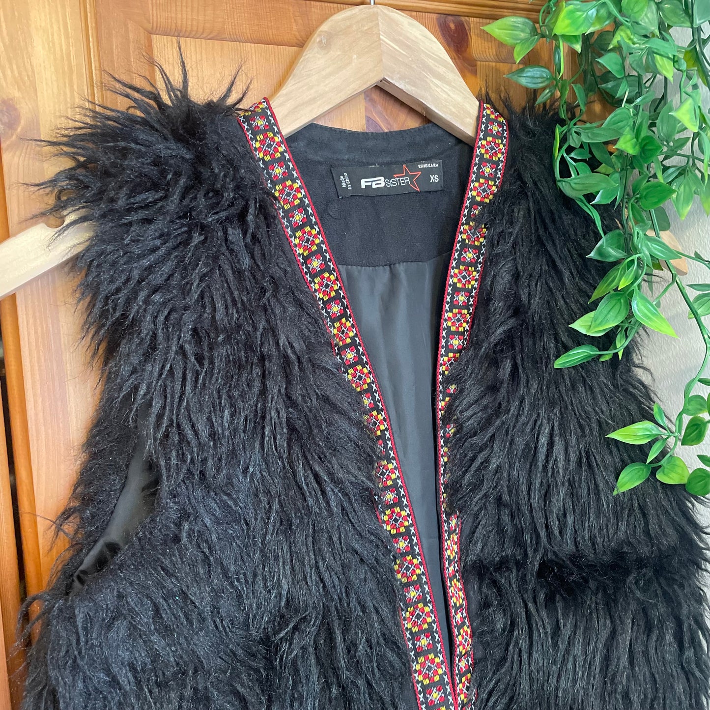 Faux Fur Gilet Waistcoat