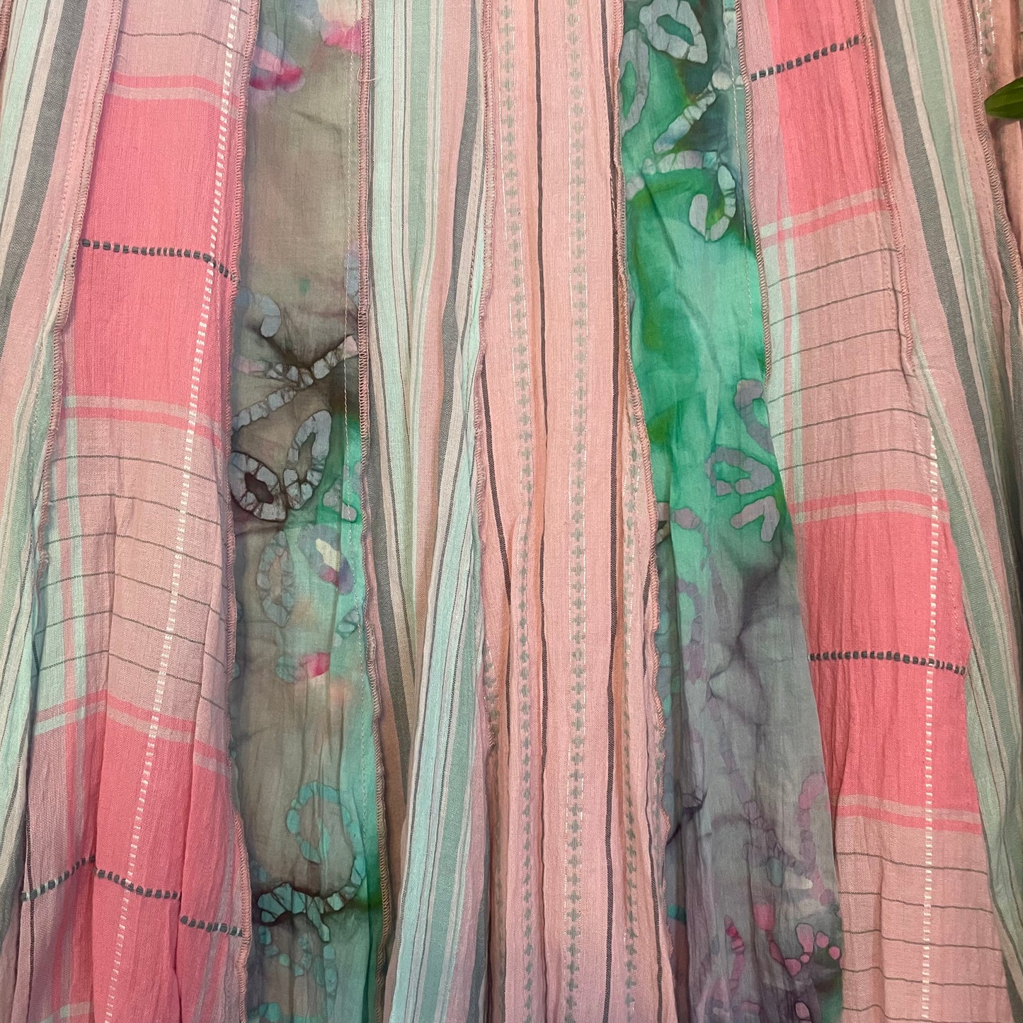90s Bohemian style skirt