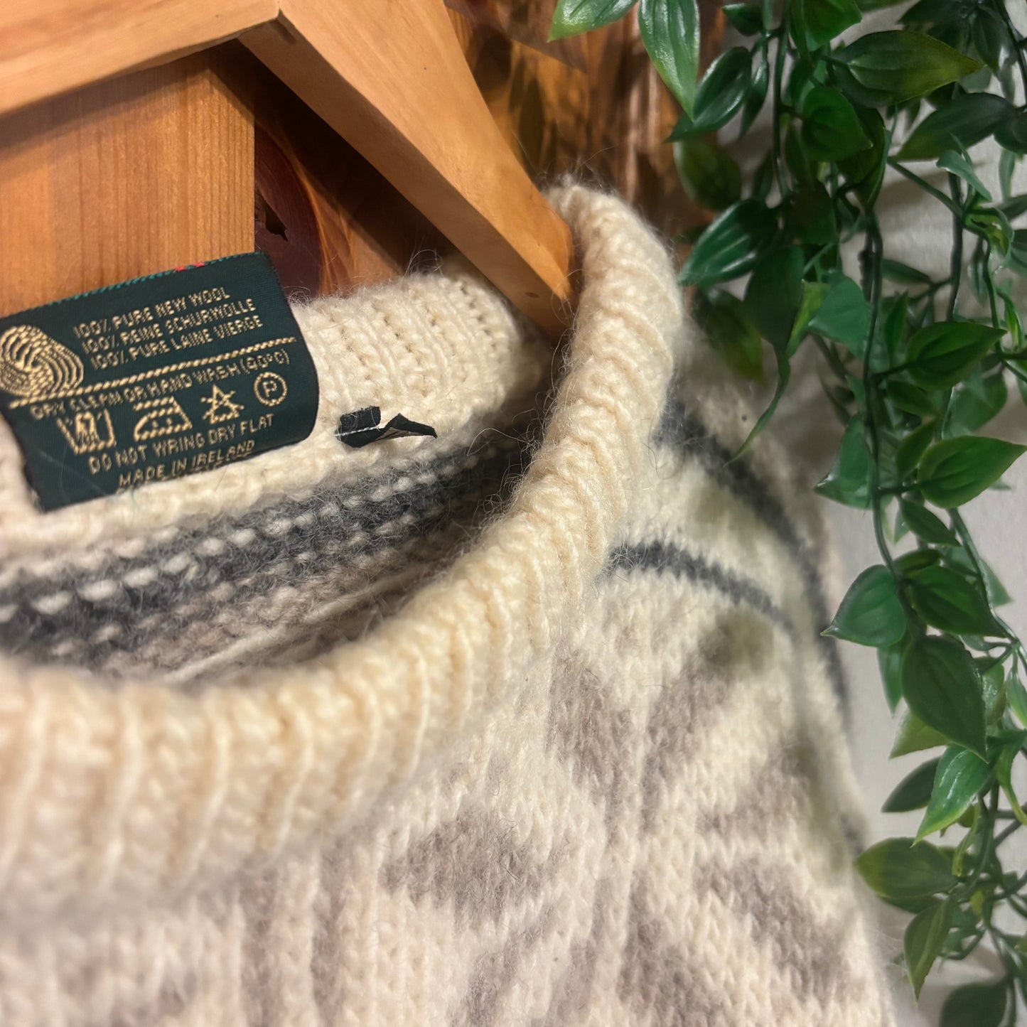 Wool Snowflake Jumper