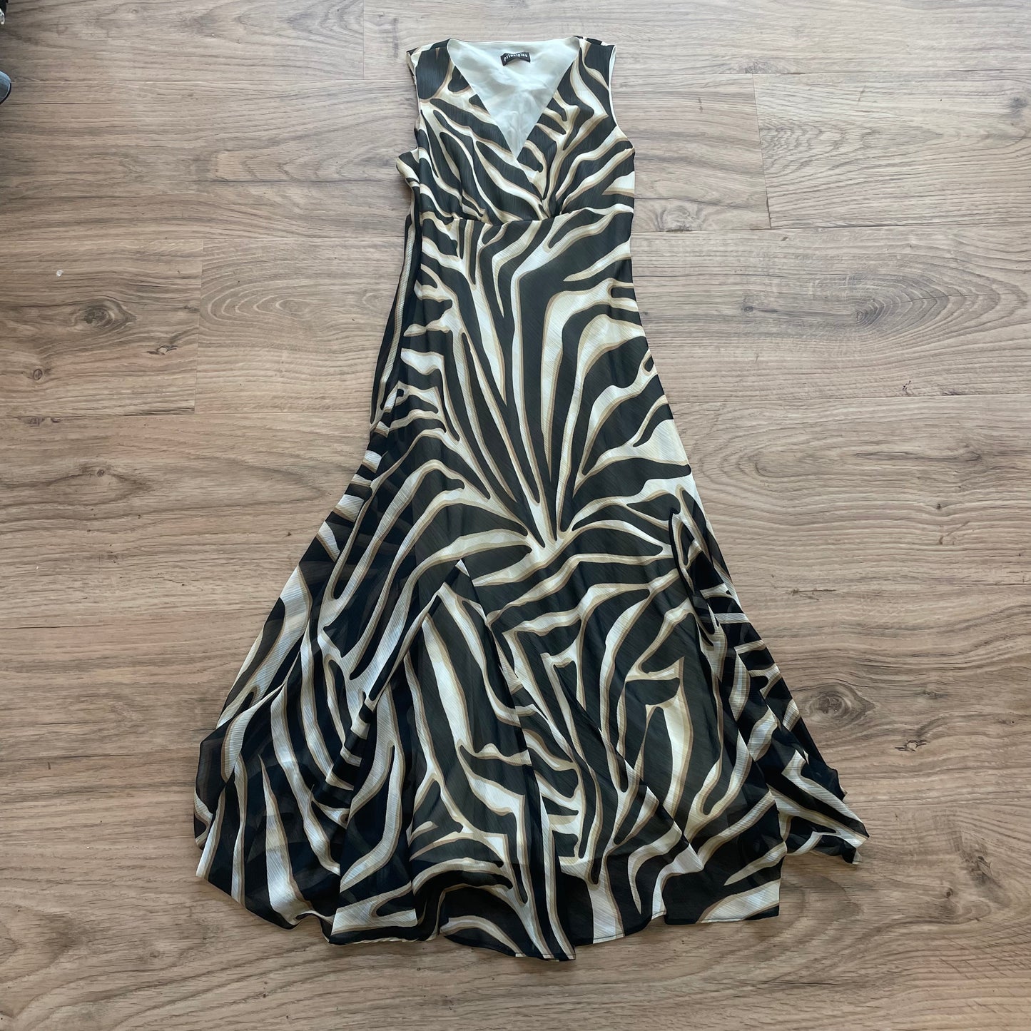 Zebra print dress