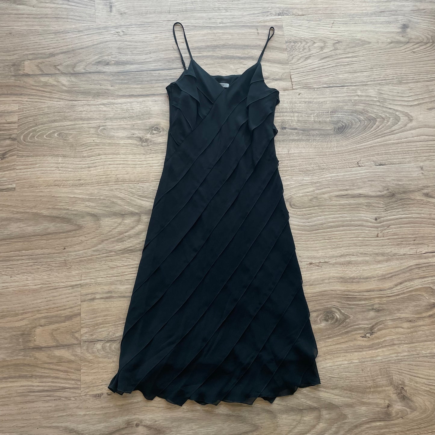 Frilled Slip Dress