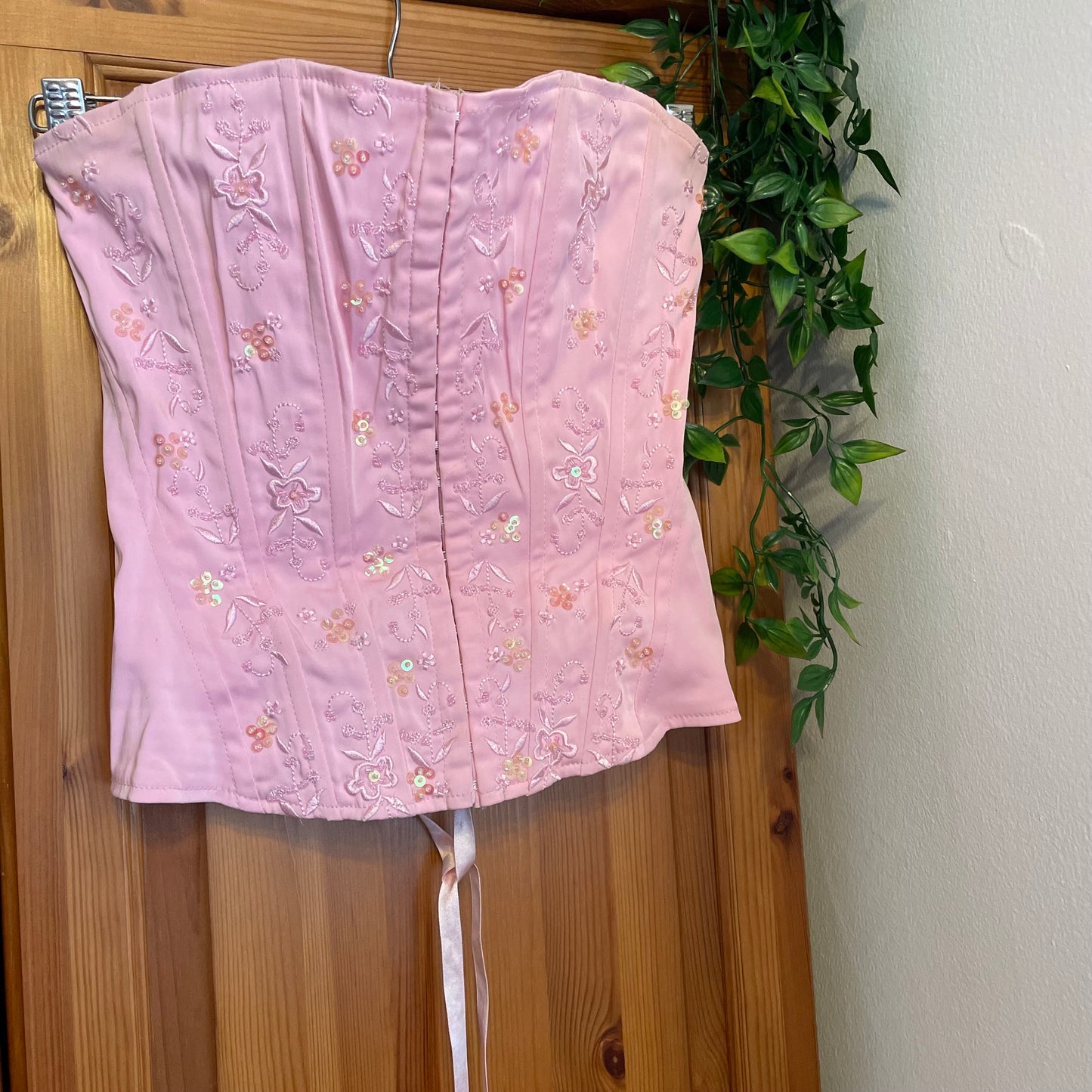 Y2K Rose Corset