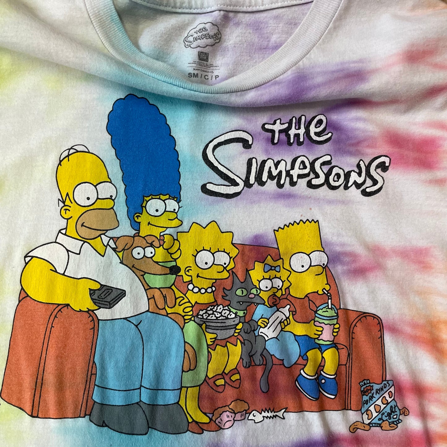 The Simpsons Tye-Dye T-shirt