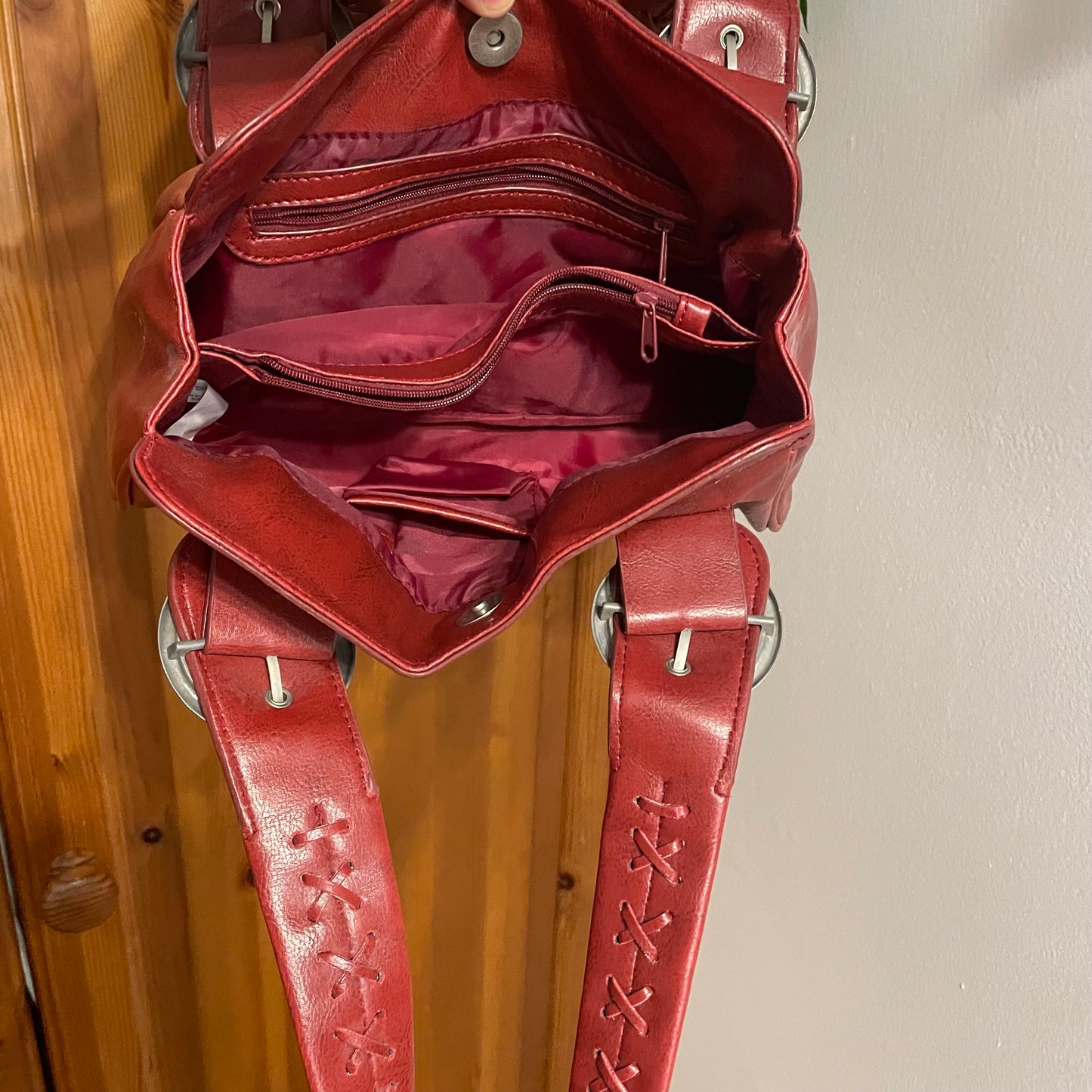 Y2K PVC Buckle Bag