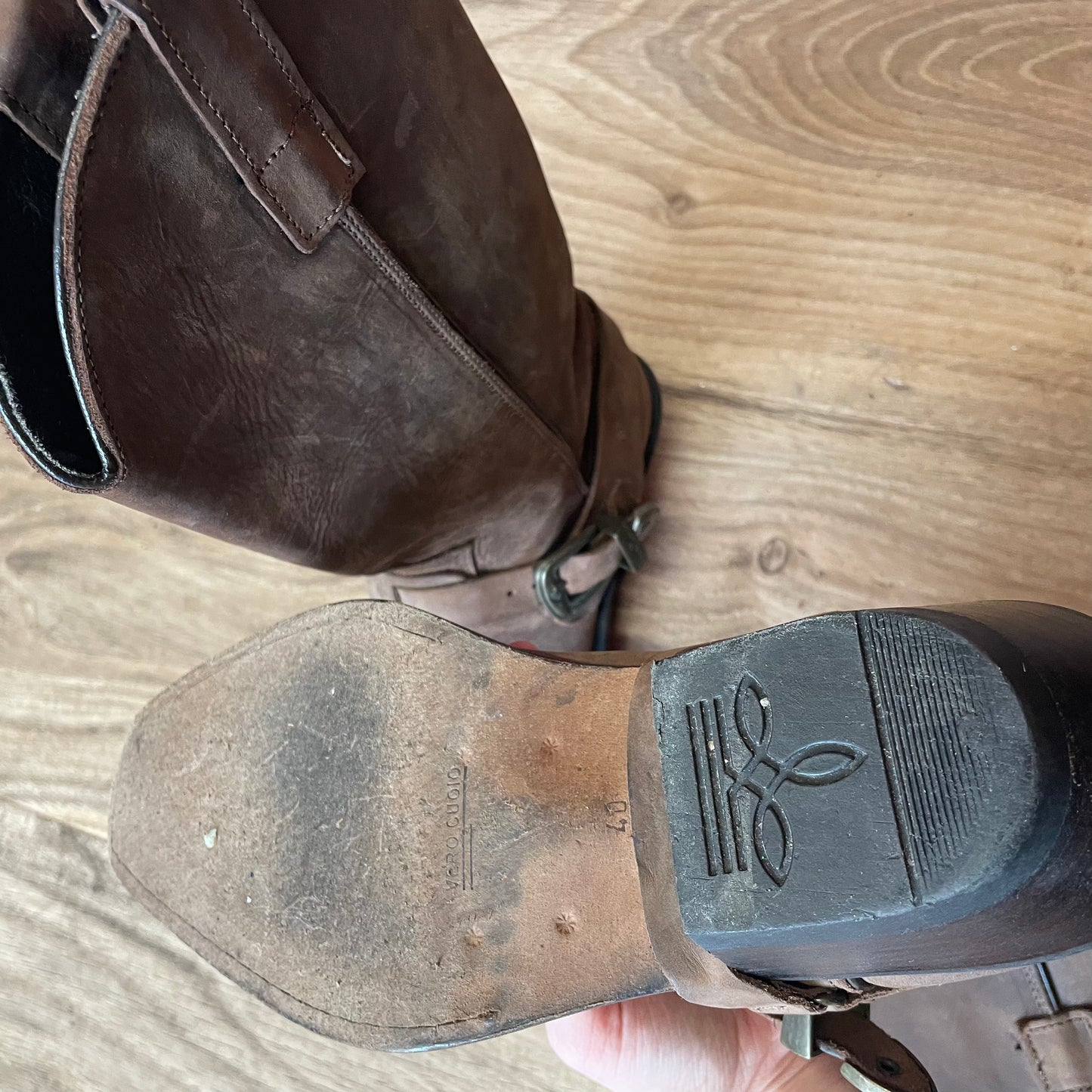 Suede Western Cowboy boots