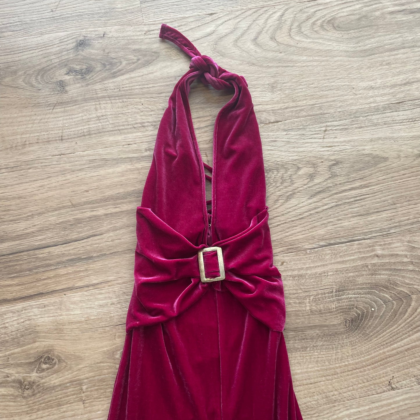 Velvet Evening Dress