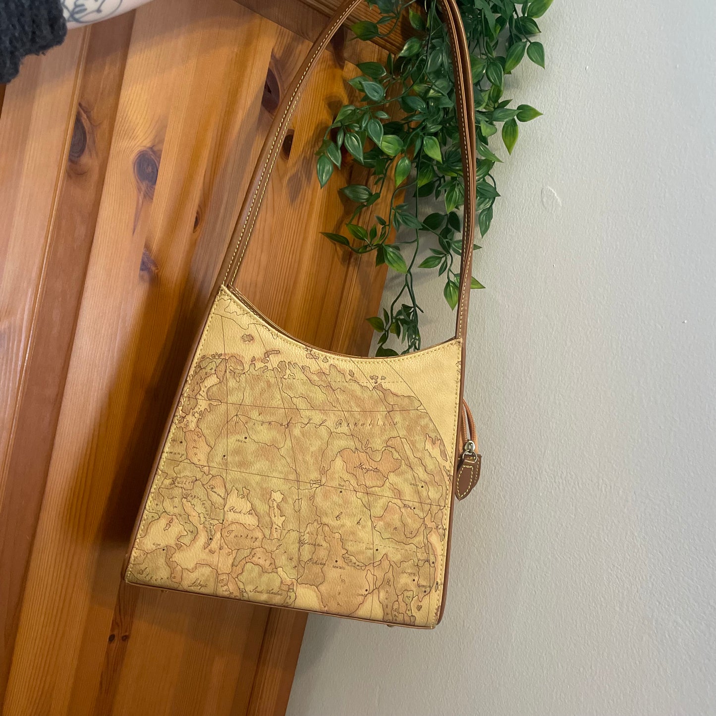 90s Map Bag