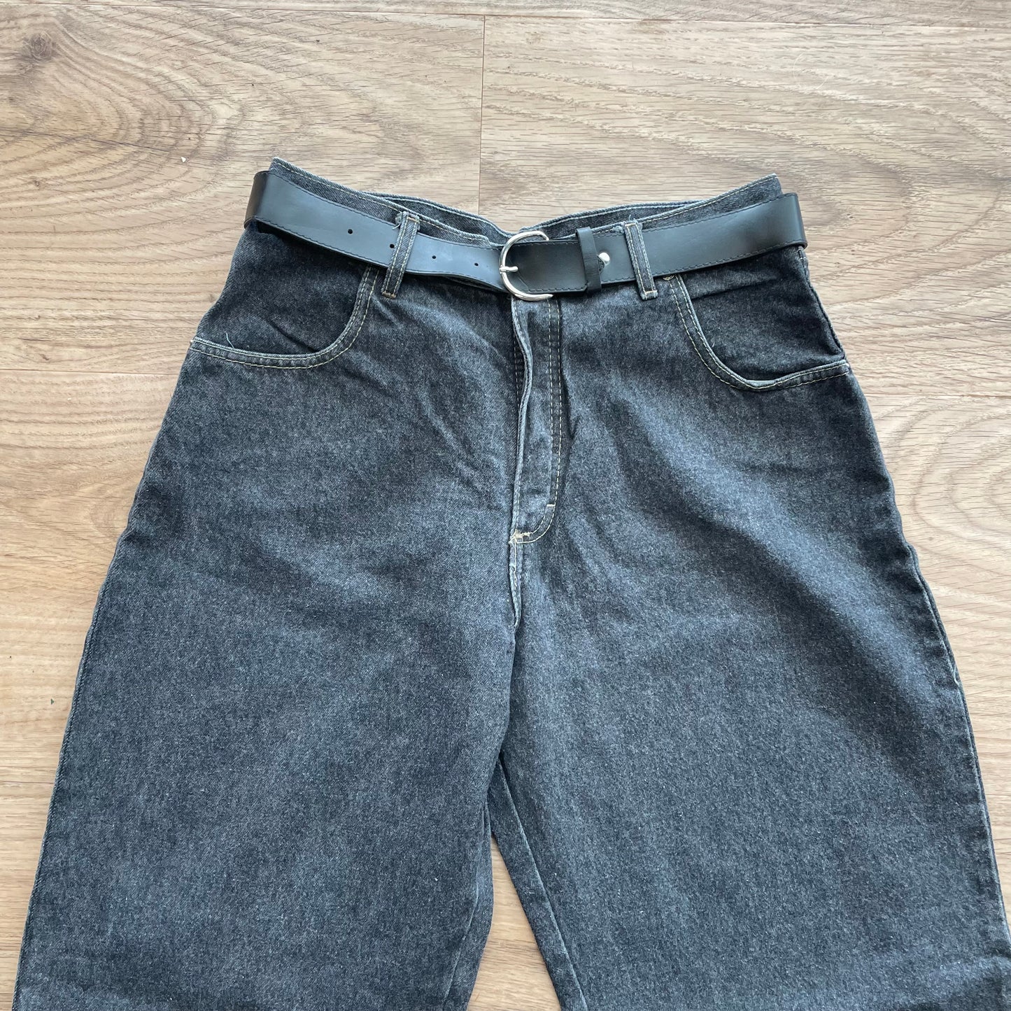 NEW Charcoal Mom Jeans