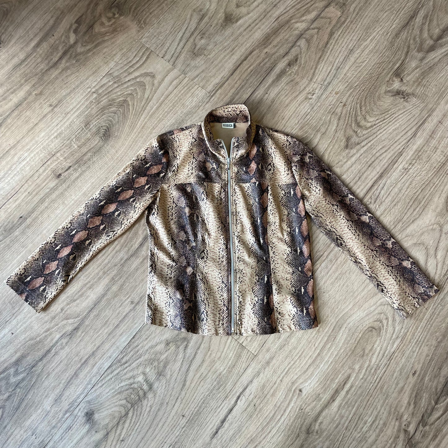 Snakeprint Jacket
