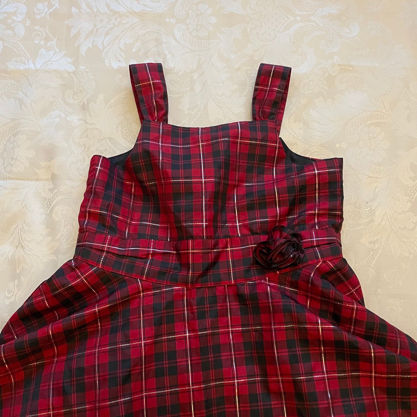 Girls Tartan Party Dress