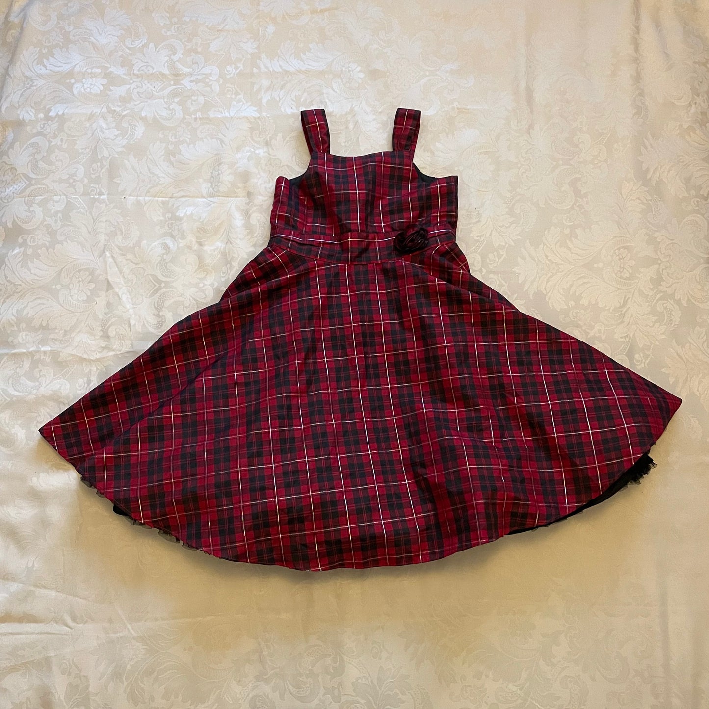 Girls Tartan Party Dress
