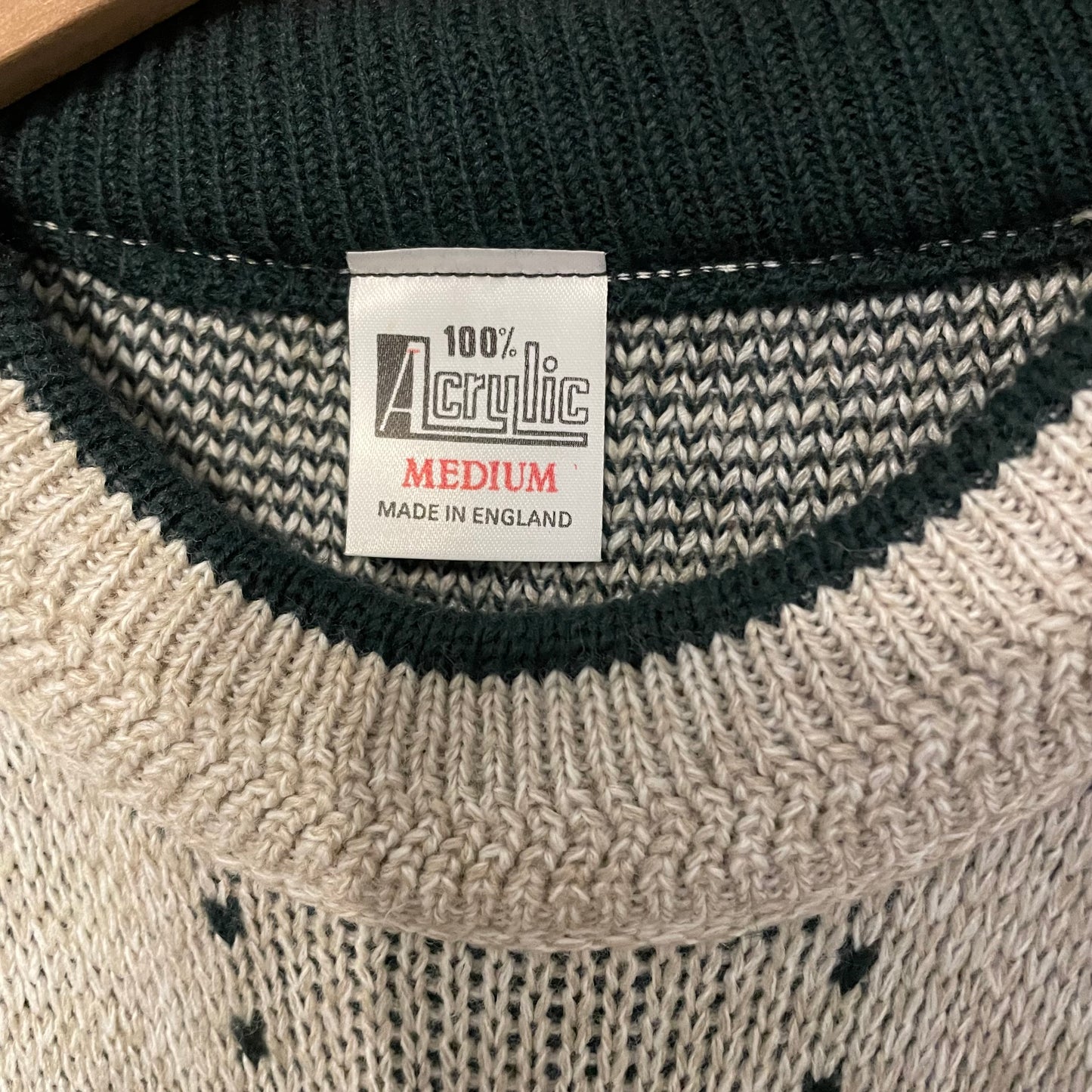 Vintage Abstract Jumper