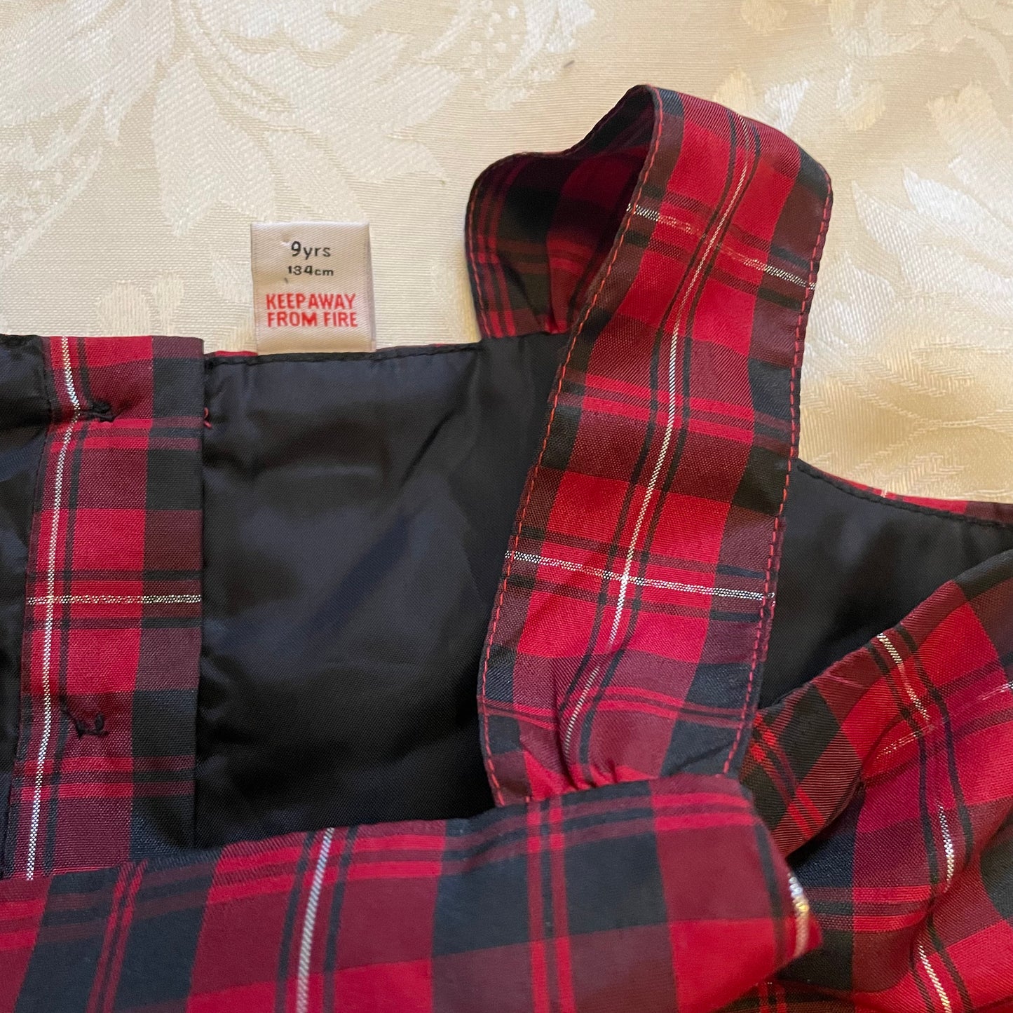 Girls Tartan Party Dress