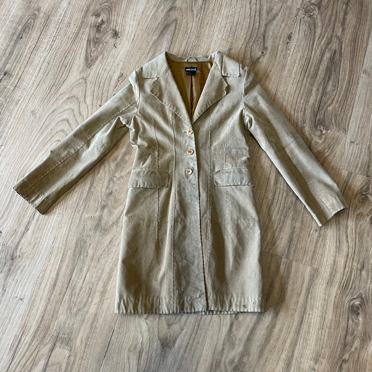 Beige Suede Jacket