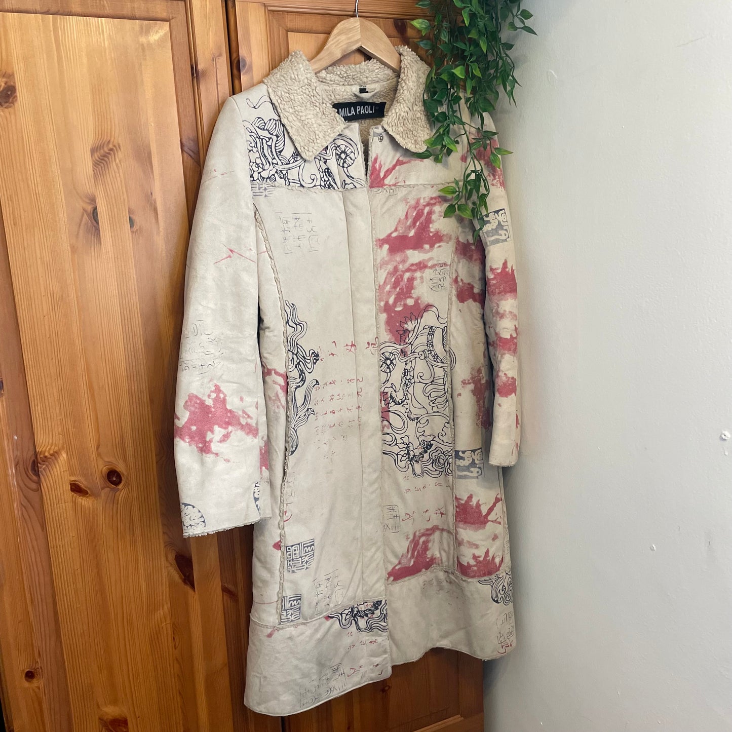 Patterned Afghan Coat