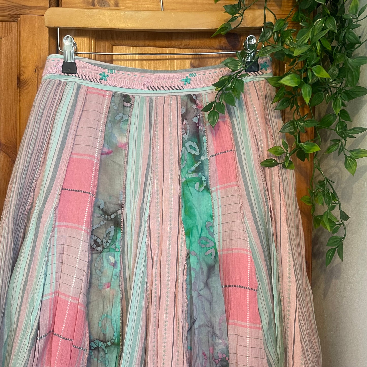 90s Bohemian style skirt