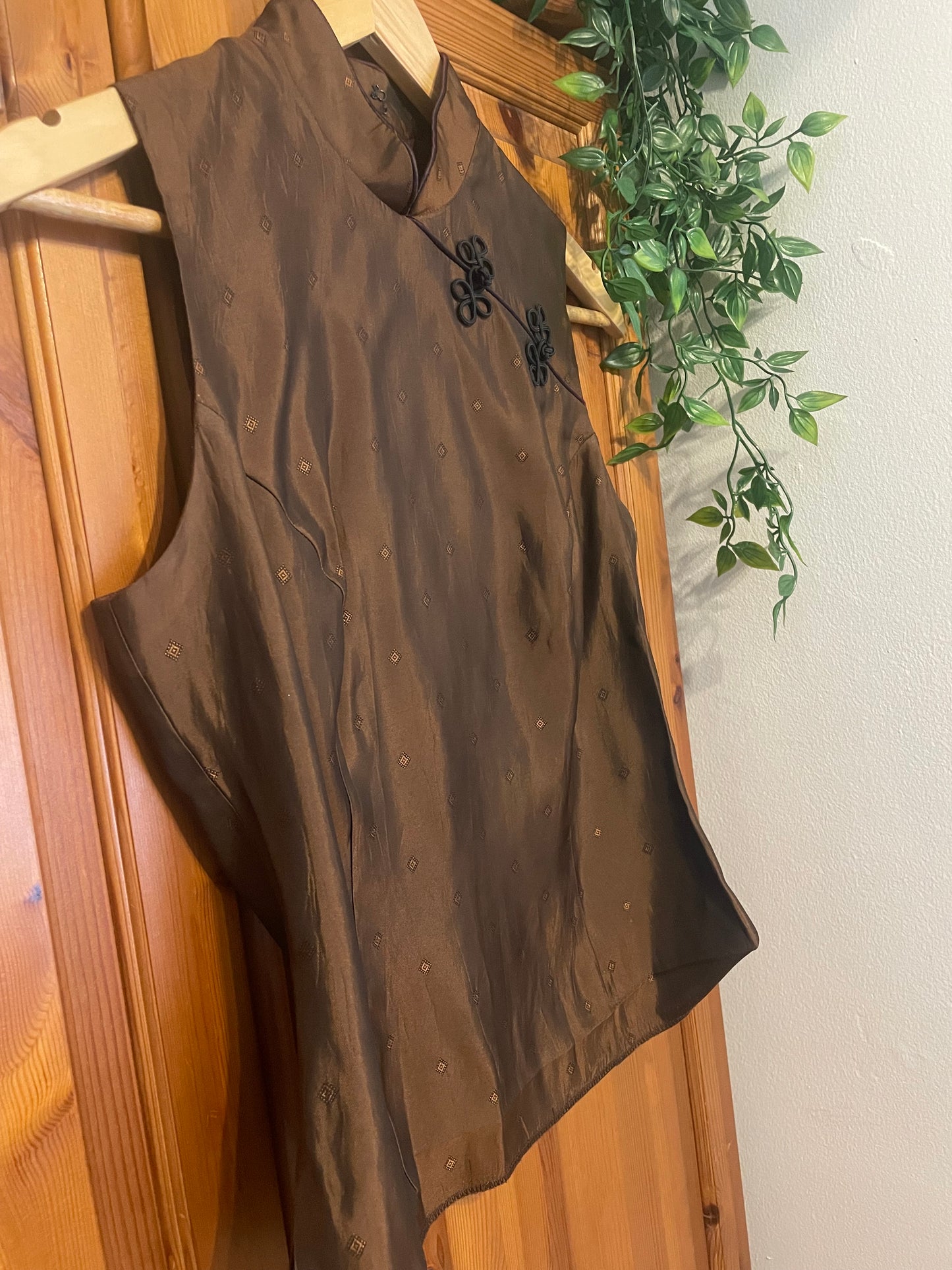 Oriental Silk Style Top