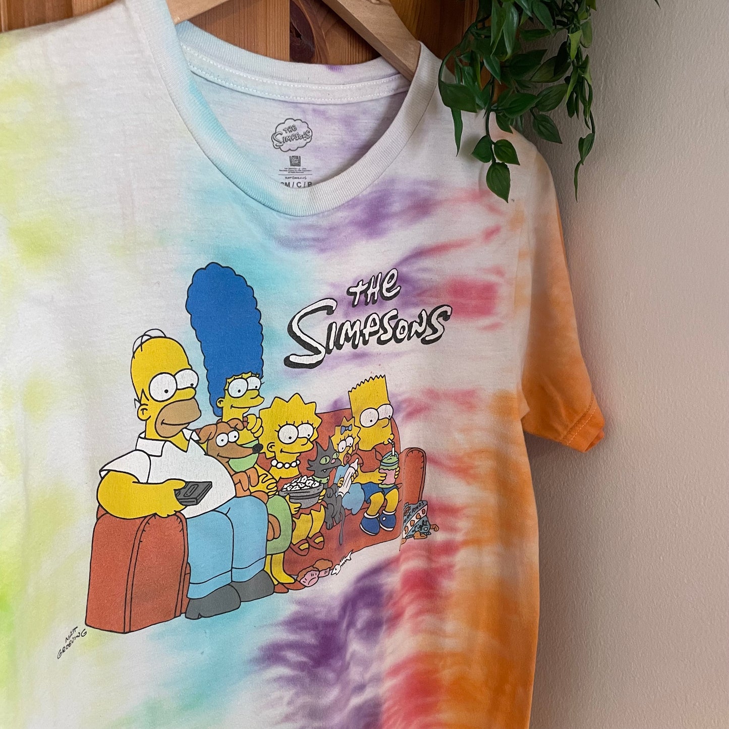 The Simpsons Tye-Dye T-shirt