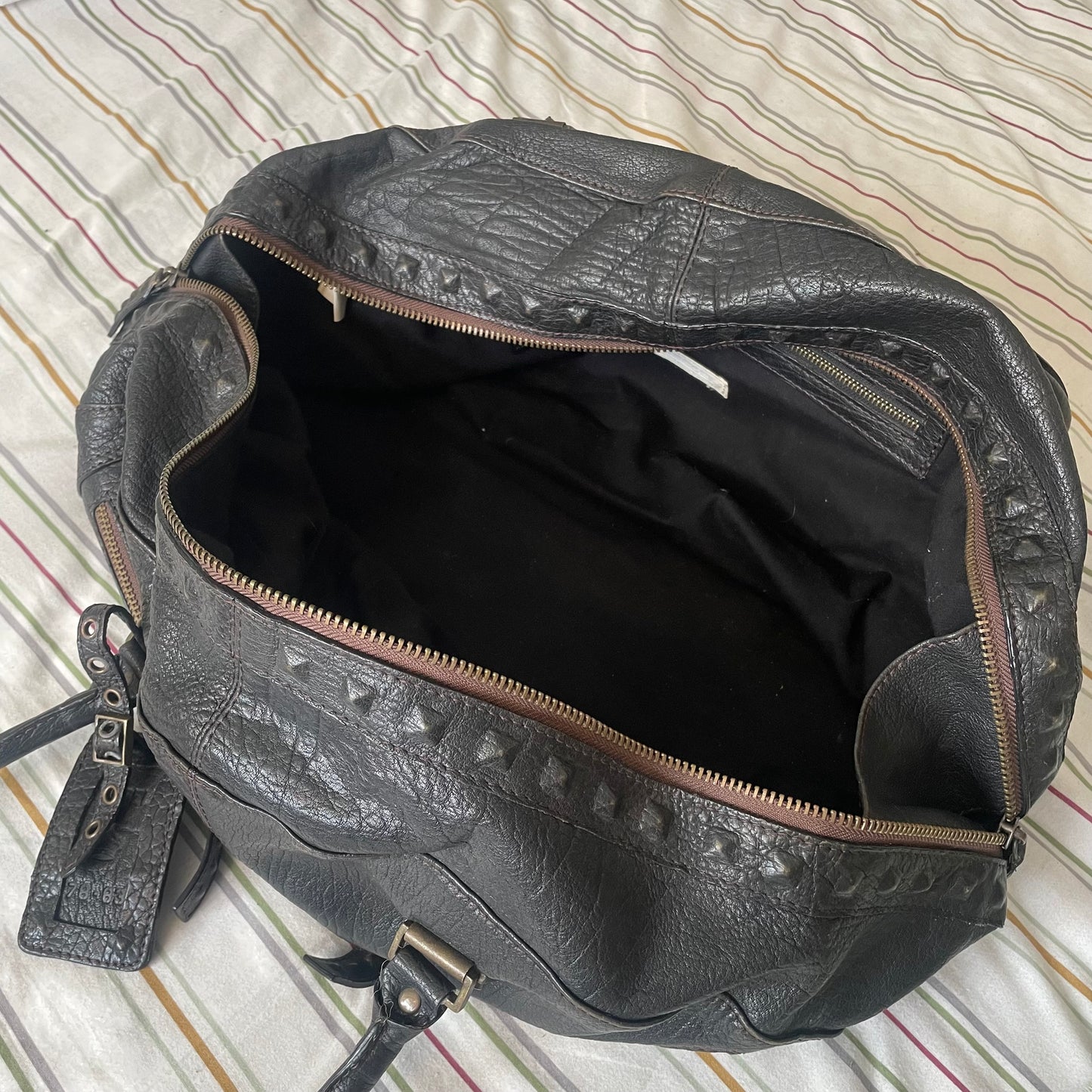 Diesel Leather Travel Bag