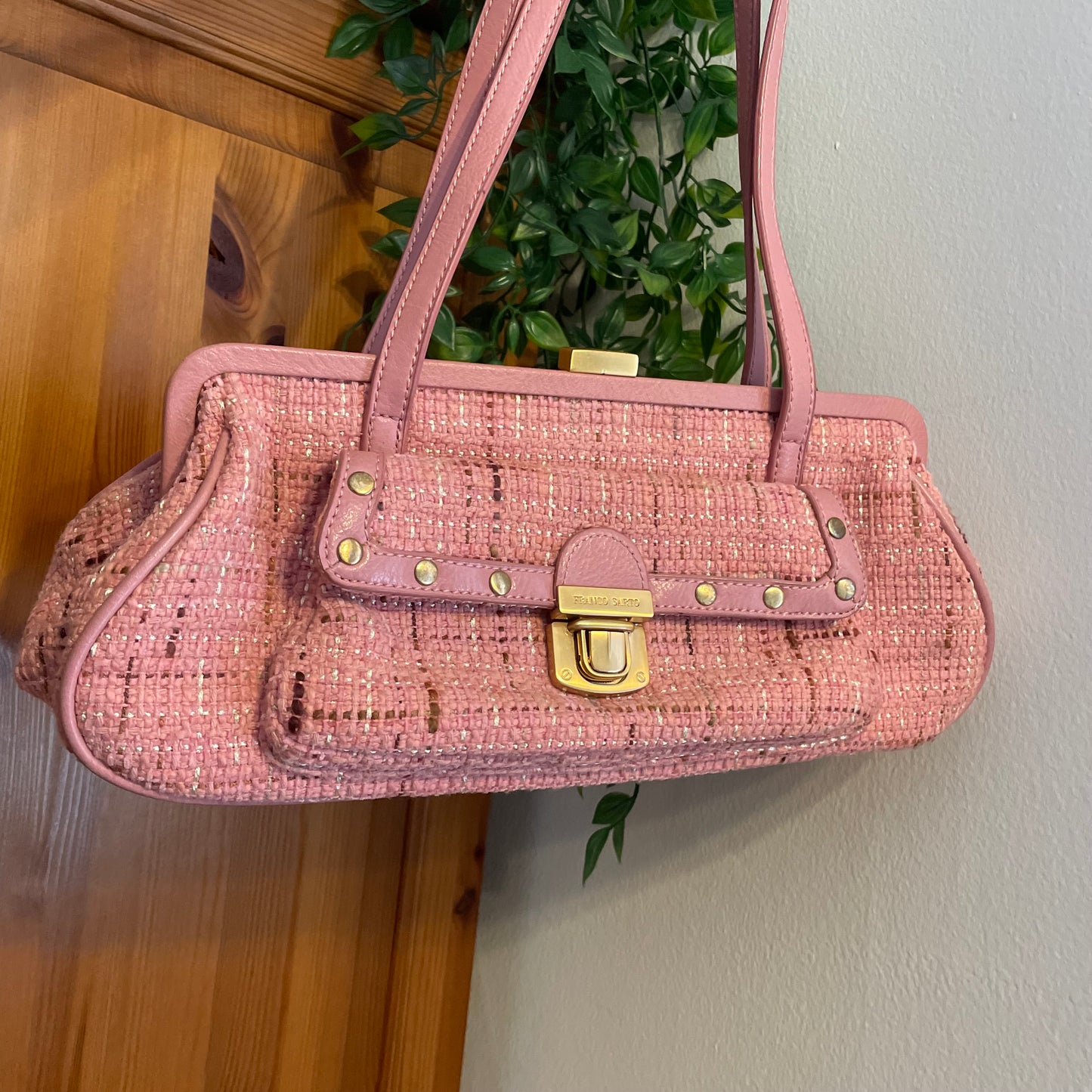 90s Franco Tweed Bag