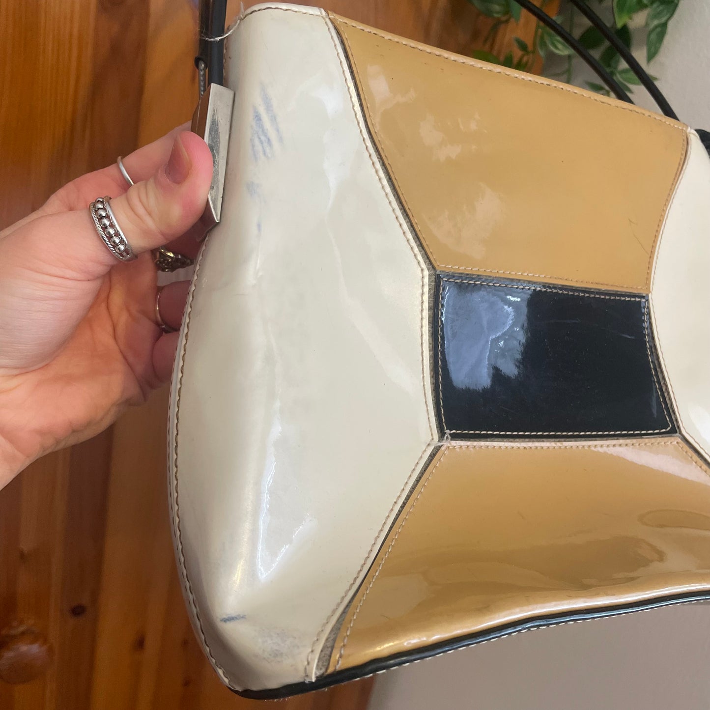90s Patent Handbag