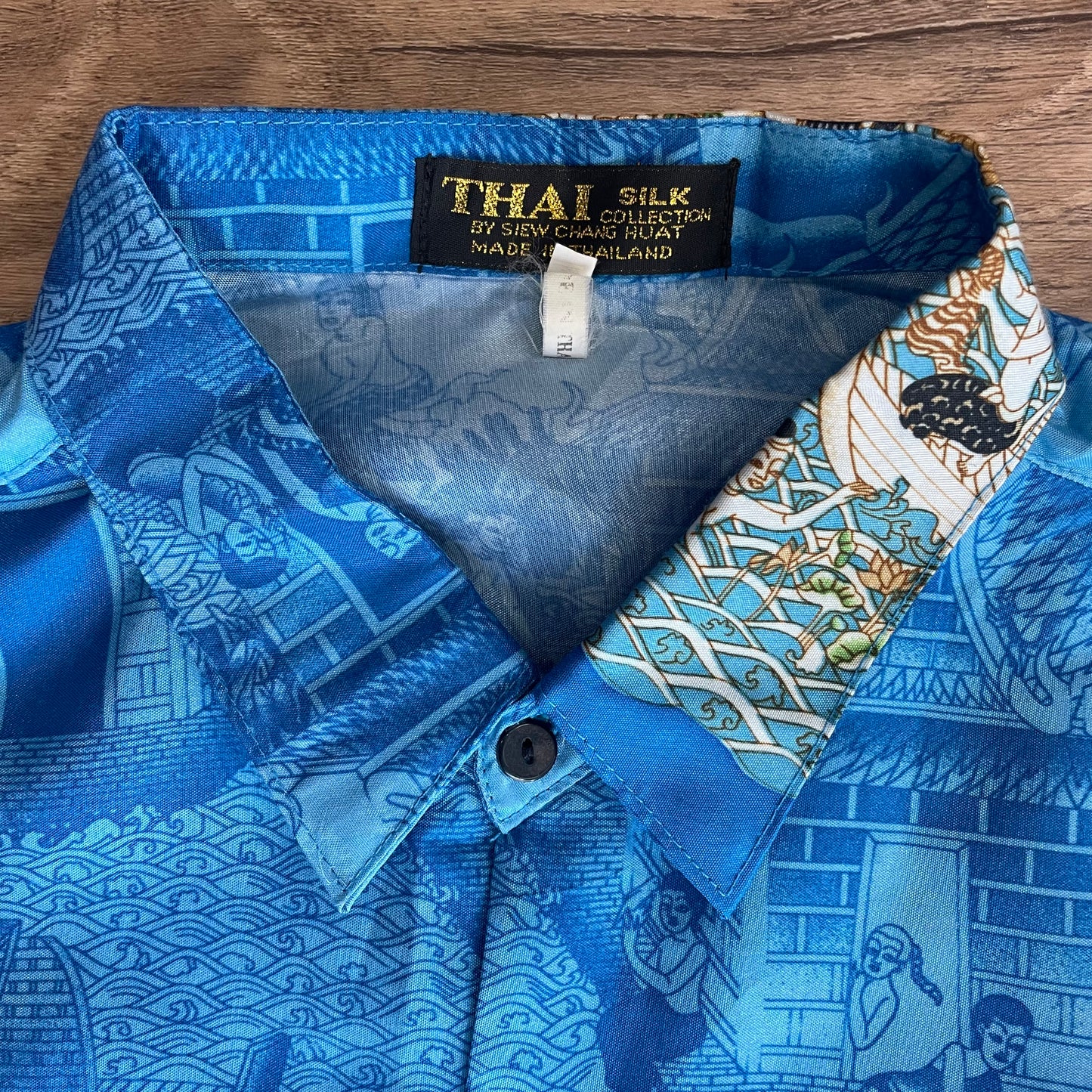 Oriental silk shirt
