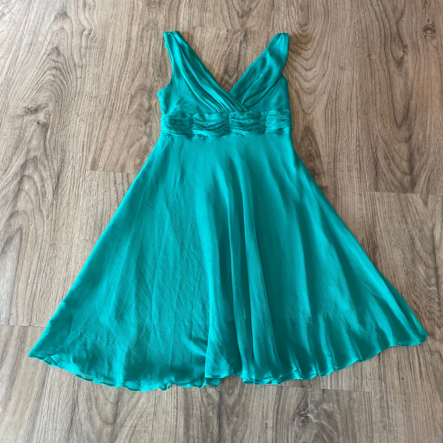 Teal Floaty Dress