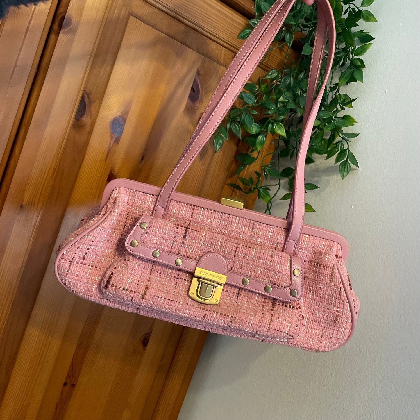 90s Franco Tweed Bag