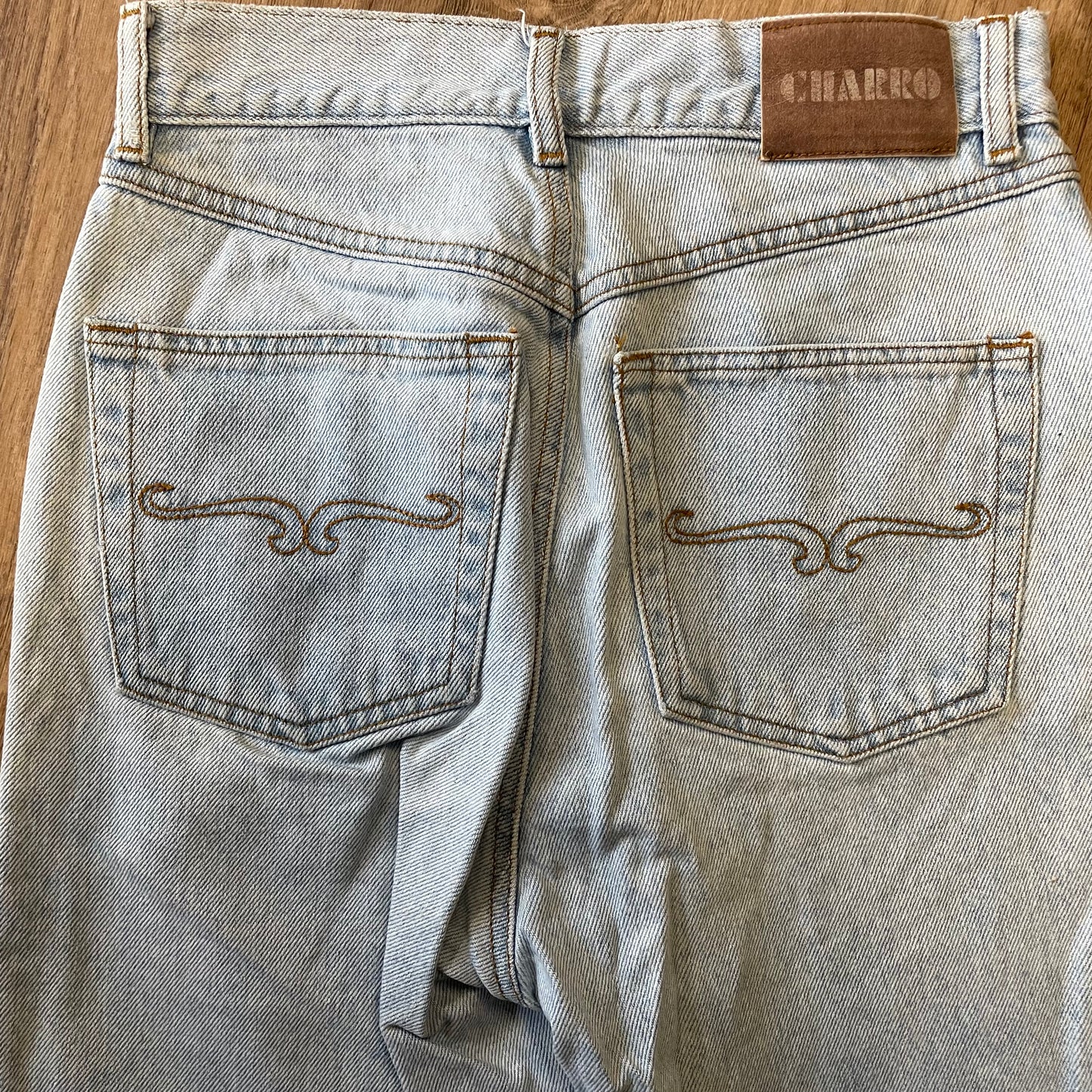 Light Denim Straight leg jeans