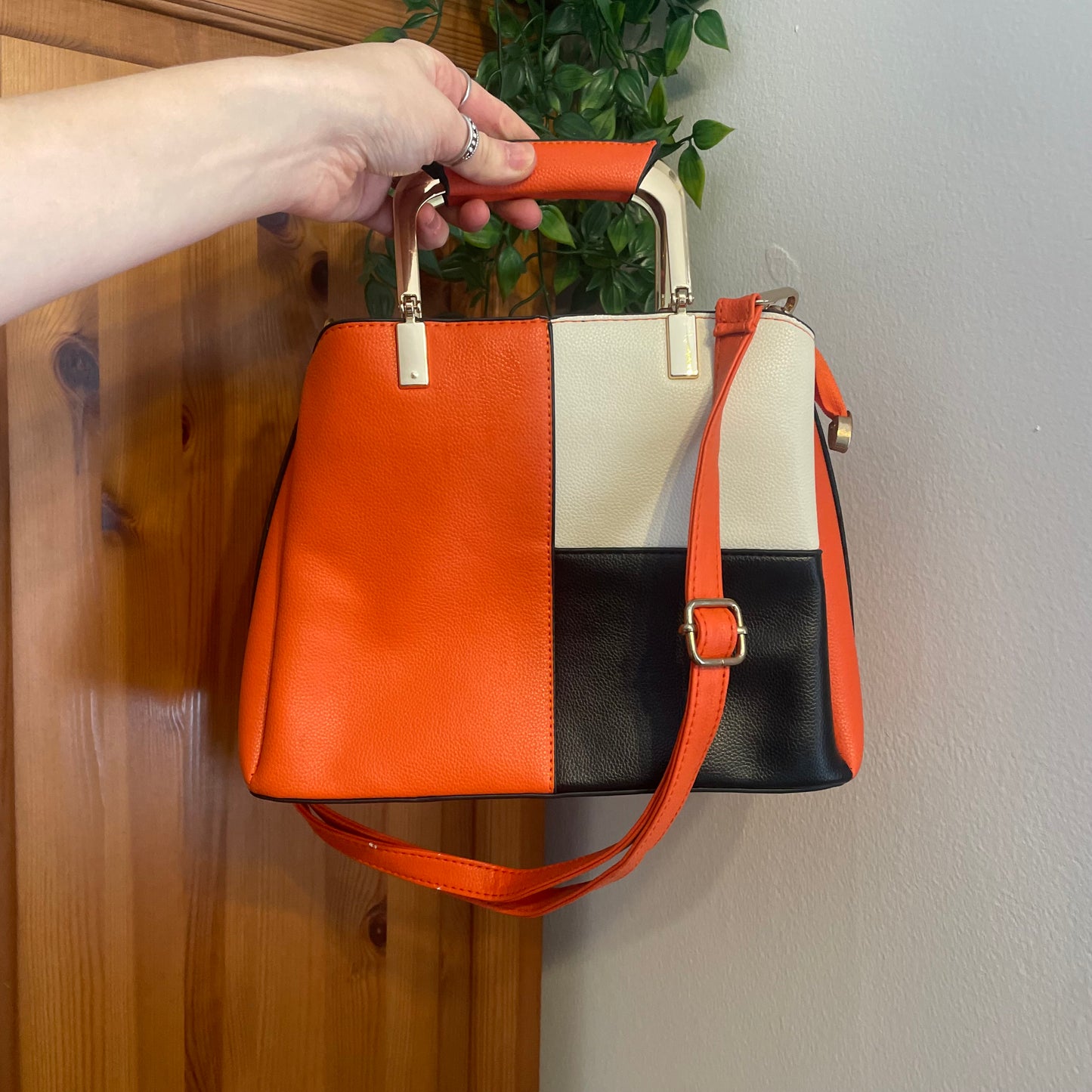90s Bold Block Bag