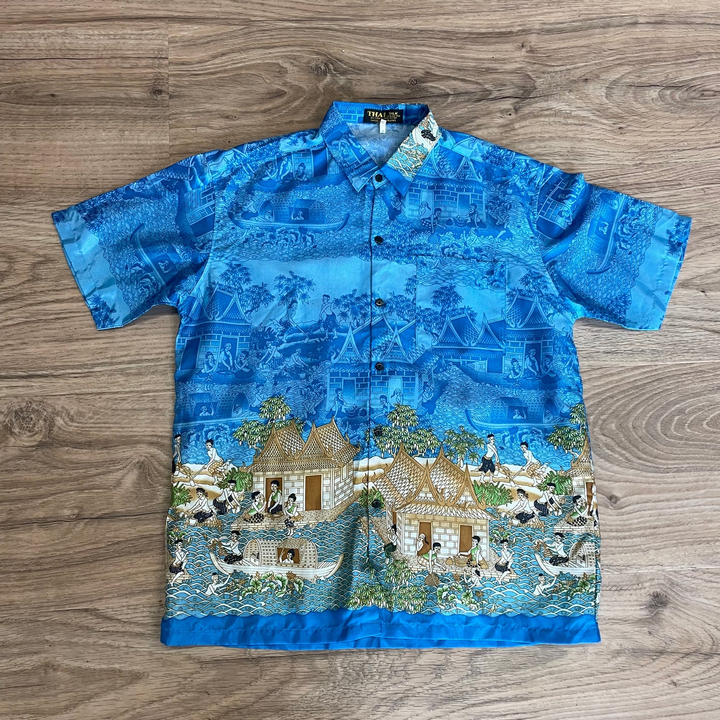 Oriental silk shirt