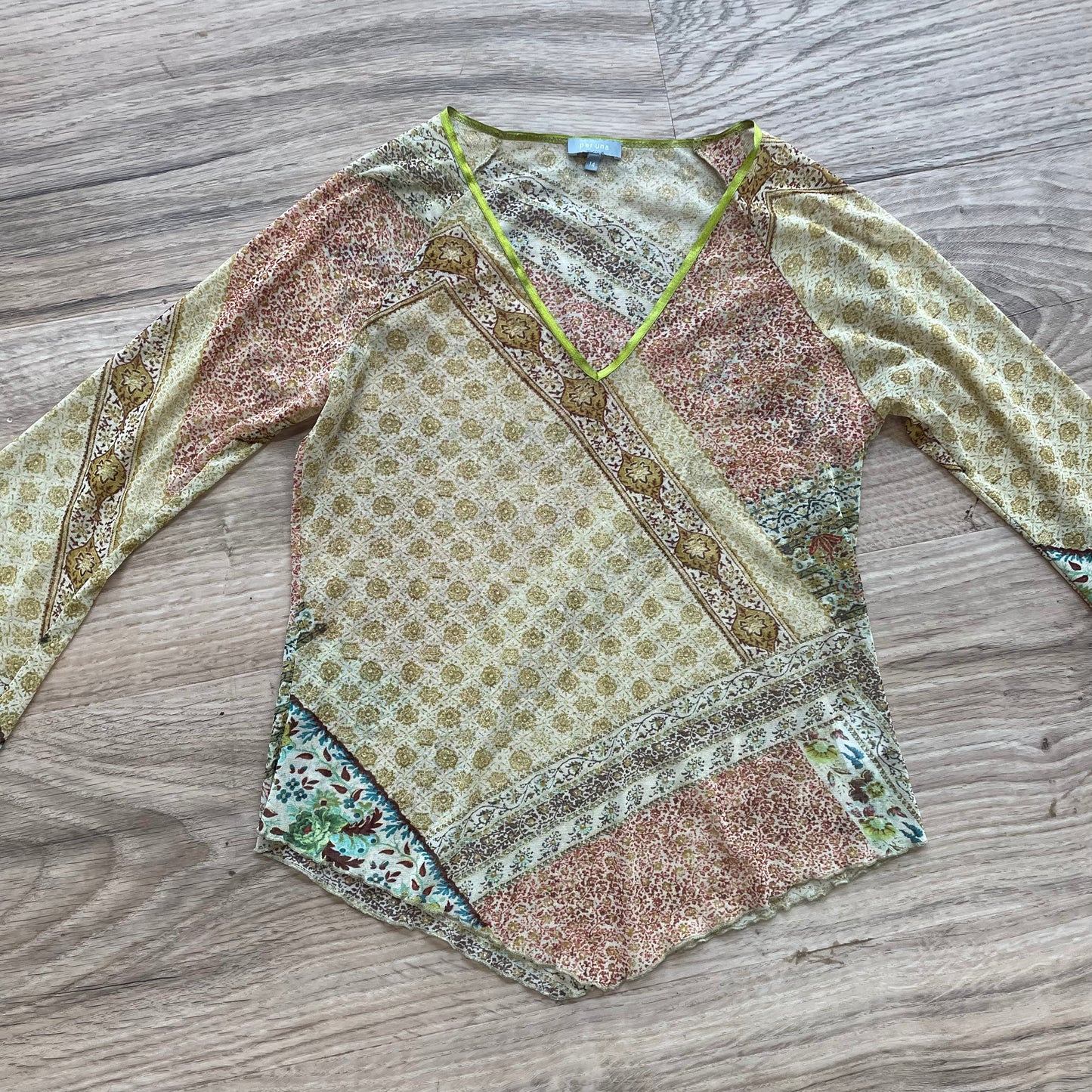 Mesh Pattern Top