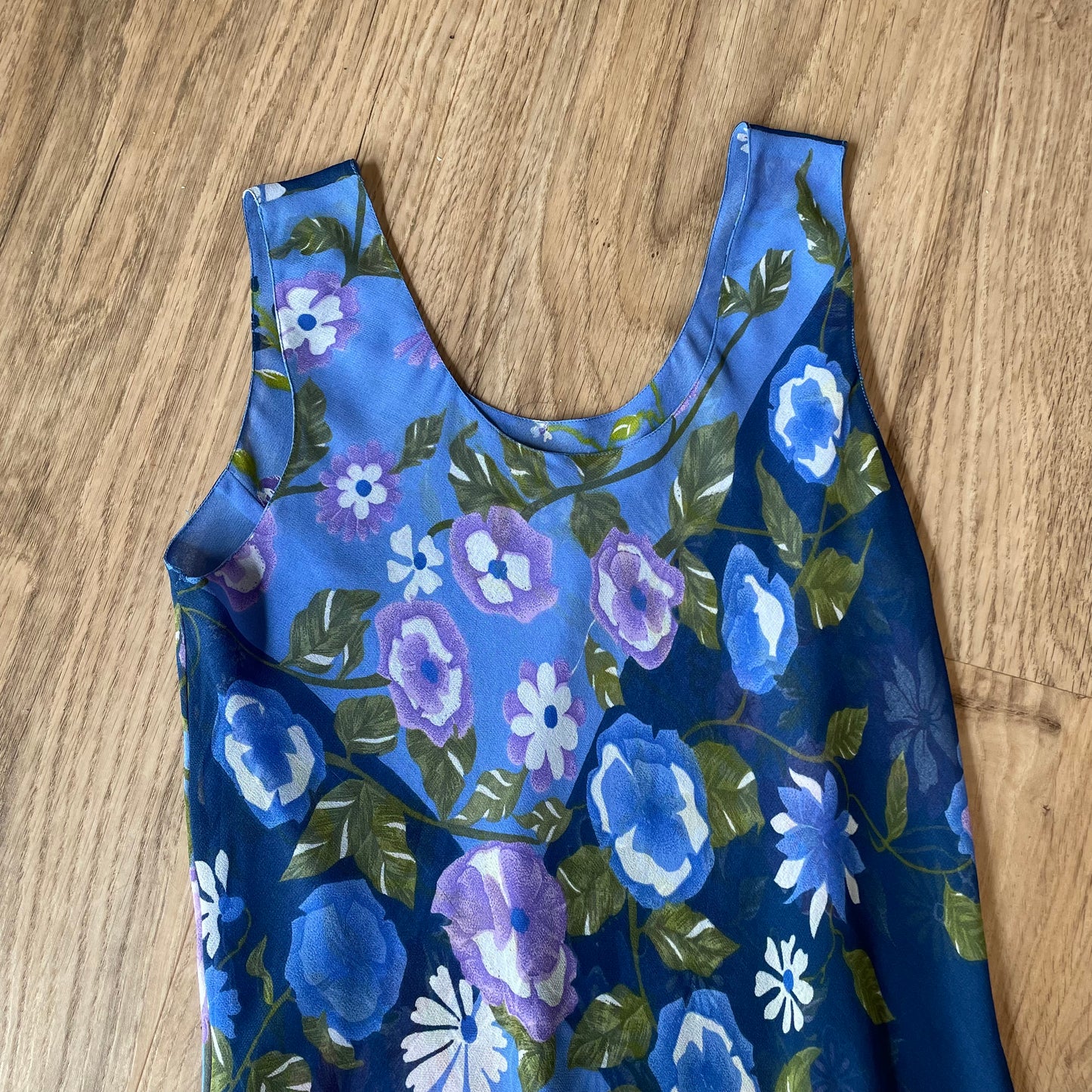 Purple Reversible Slip Dress