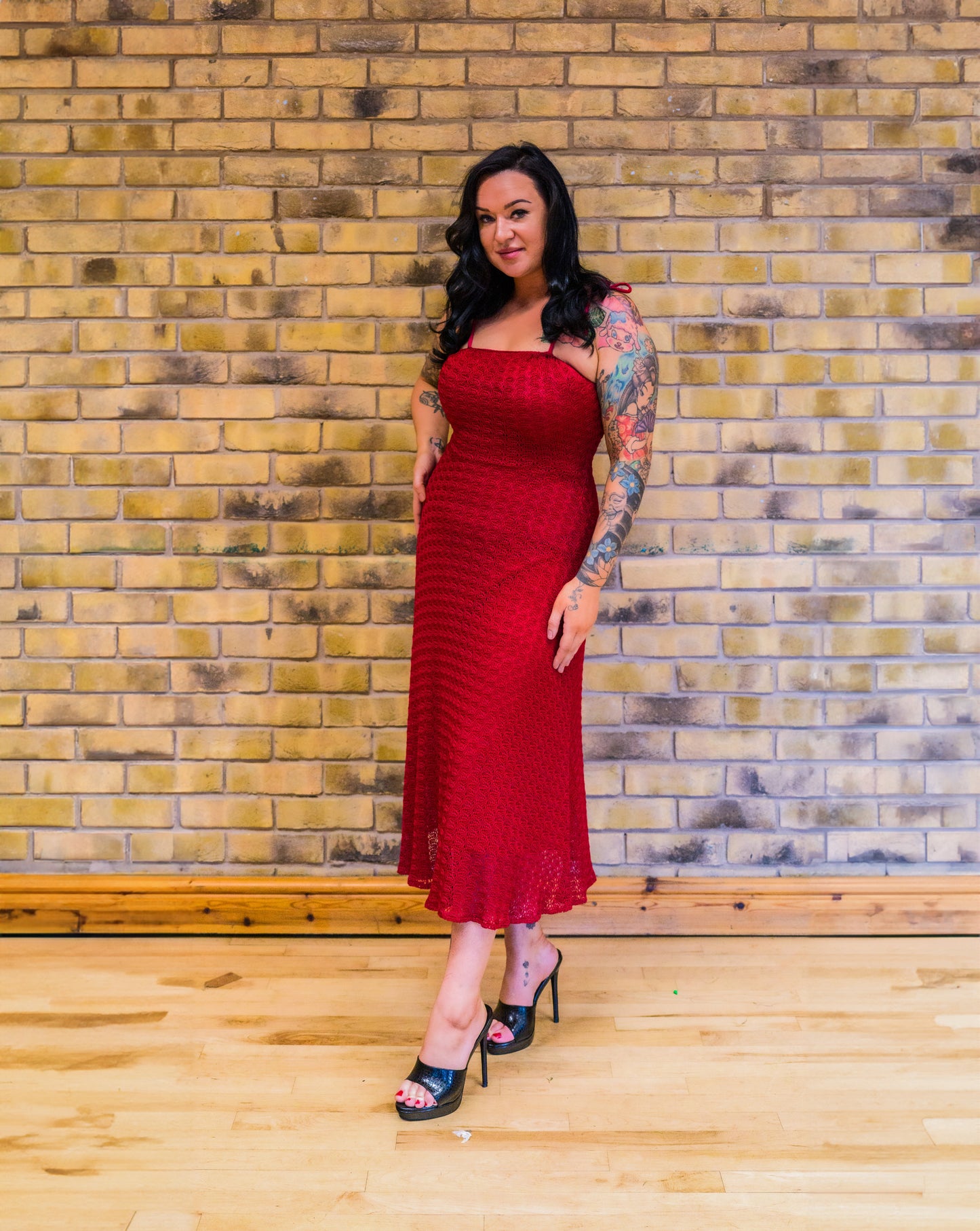 1970s Crochet Dress and shawl