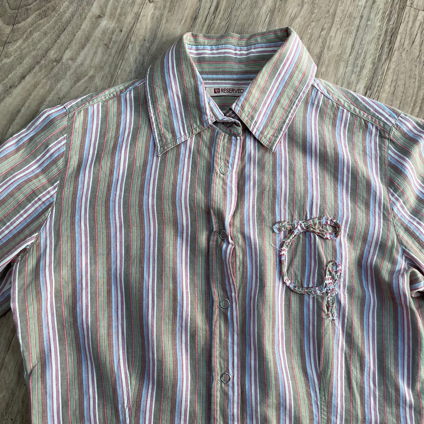 90s Striped Shirt
