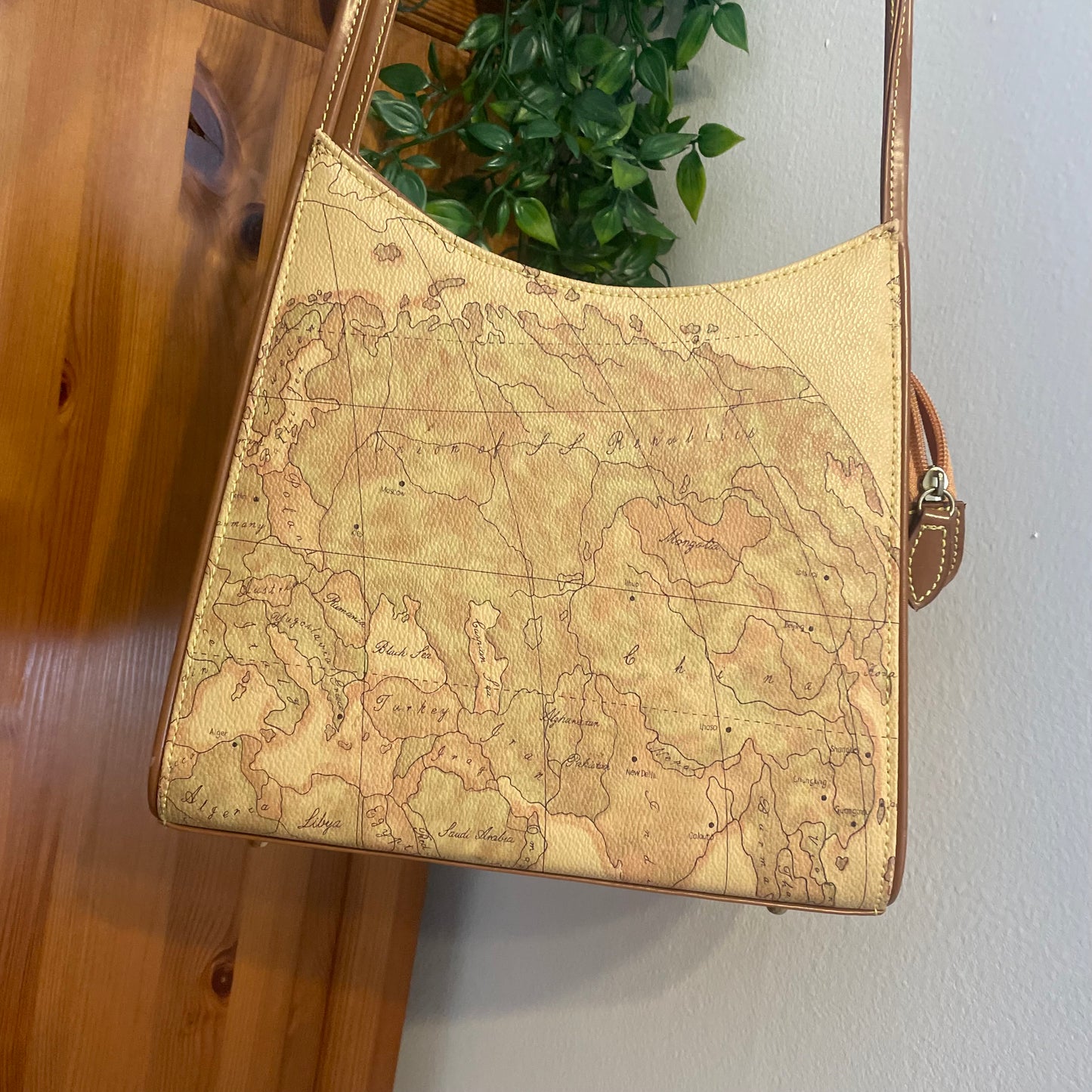 90s Map Bag