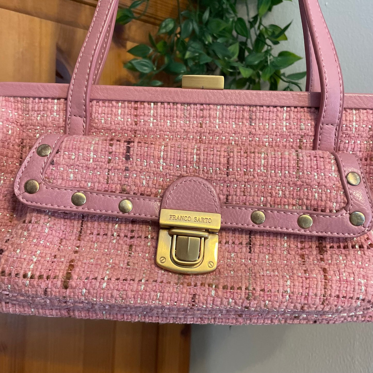 90s Franco Tweed Bag