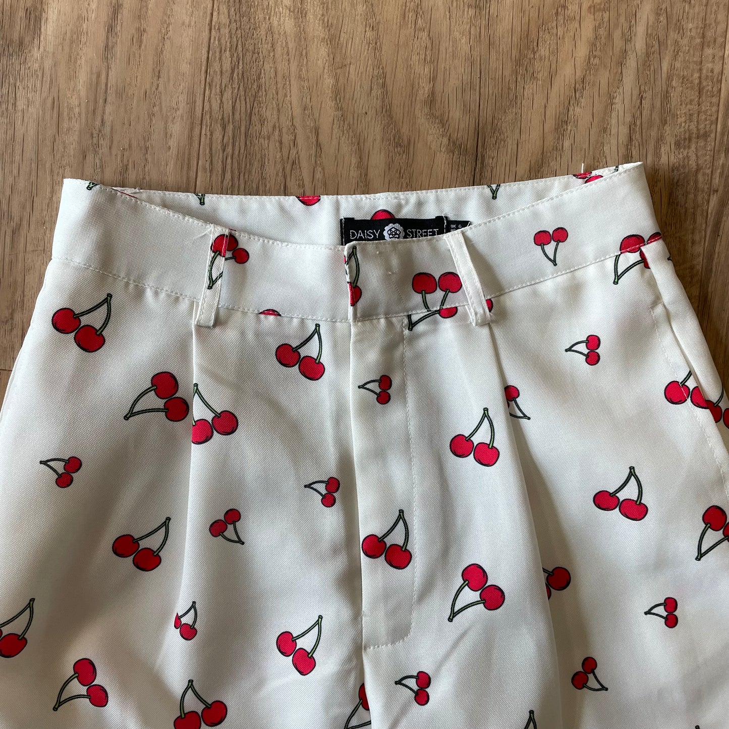 White Cherry Trousers