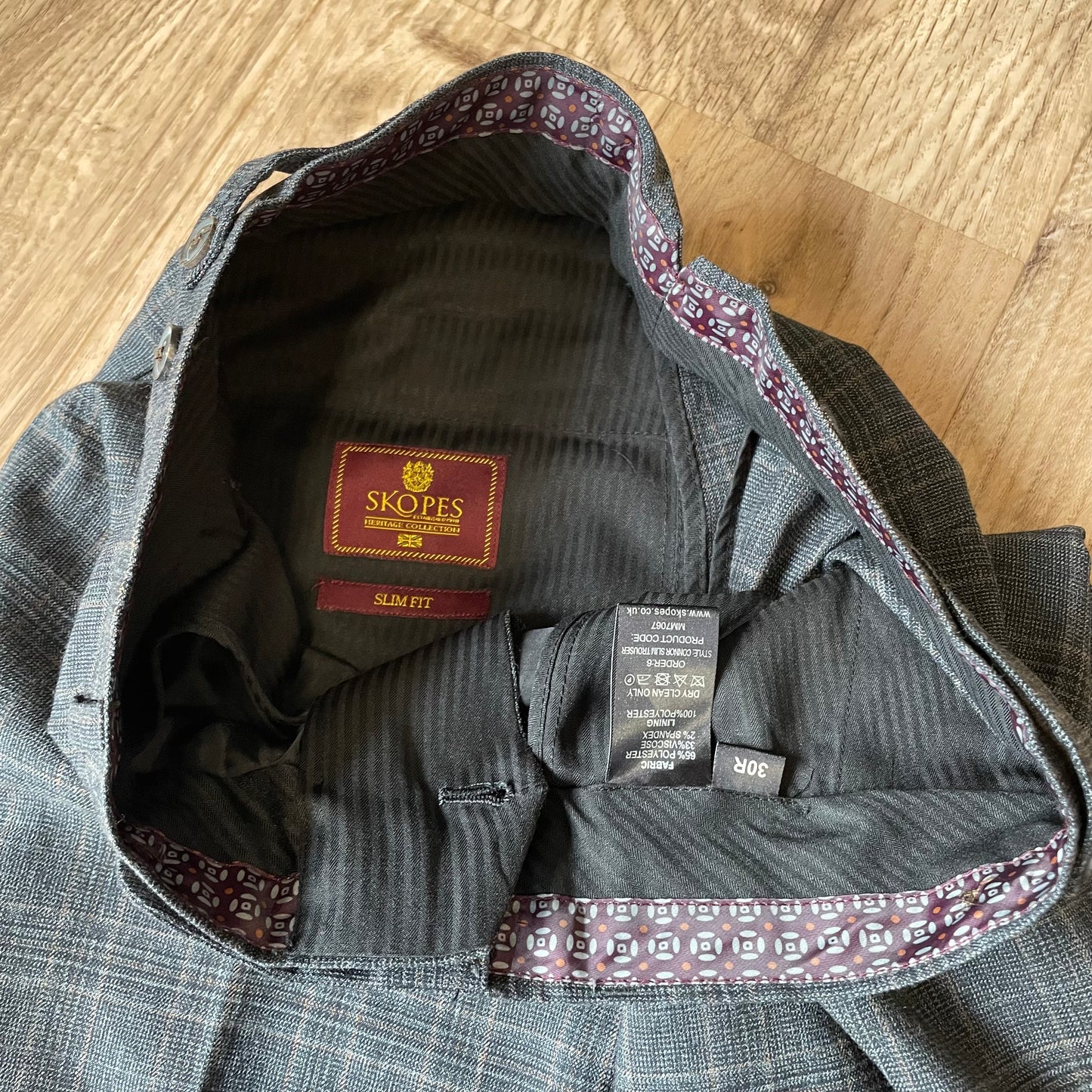 Skopes Checked Trousers