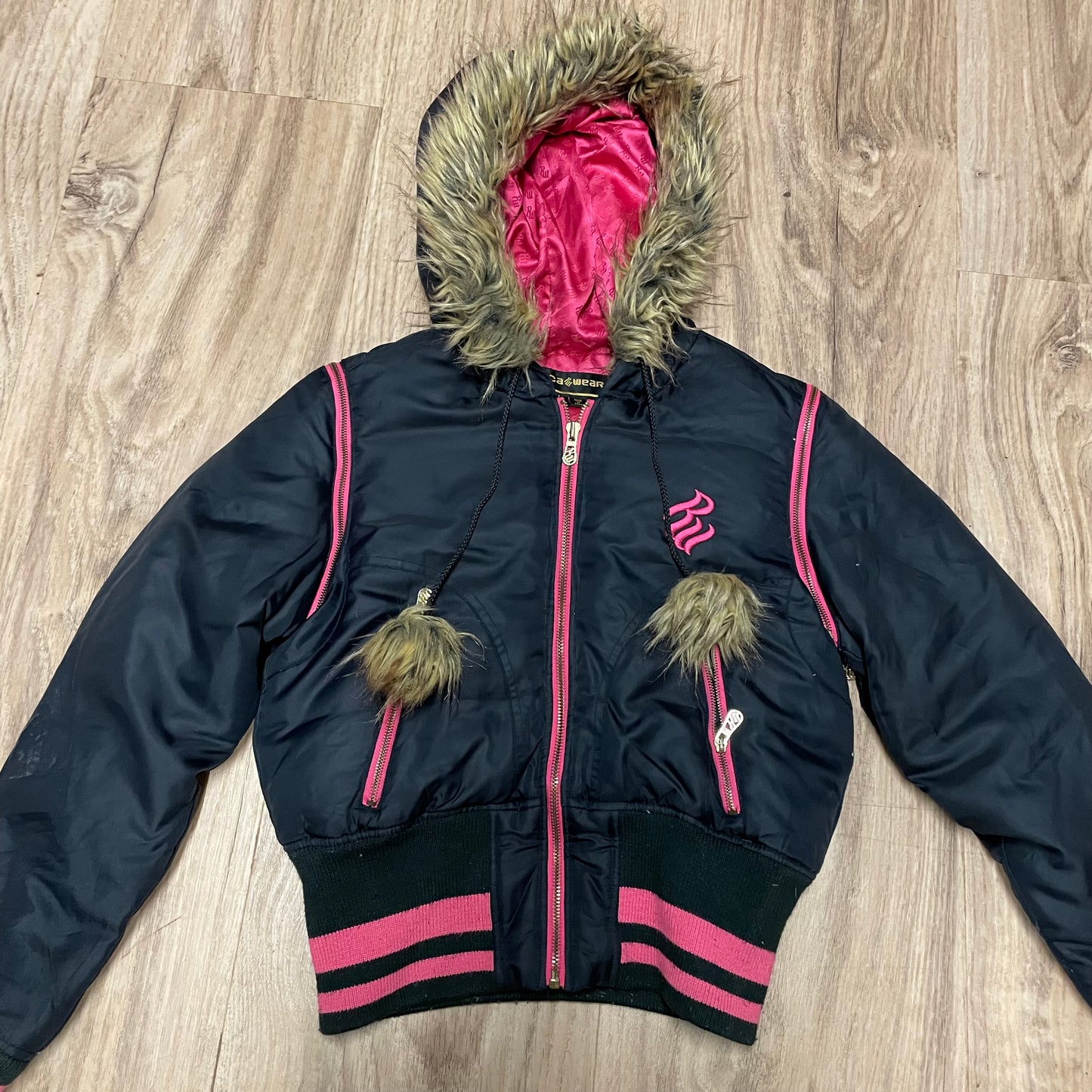 Y2K 2 in 1 Gilet Coat